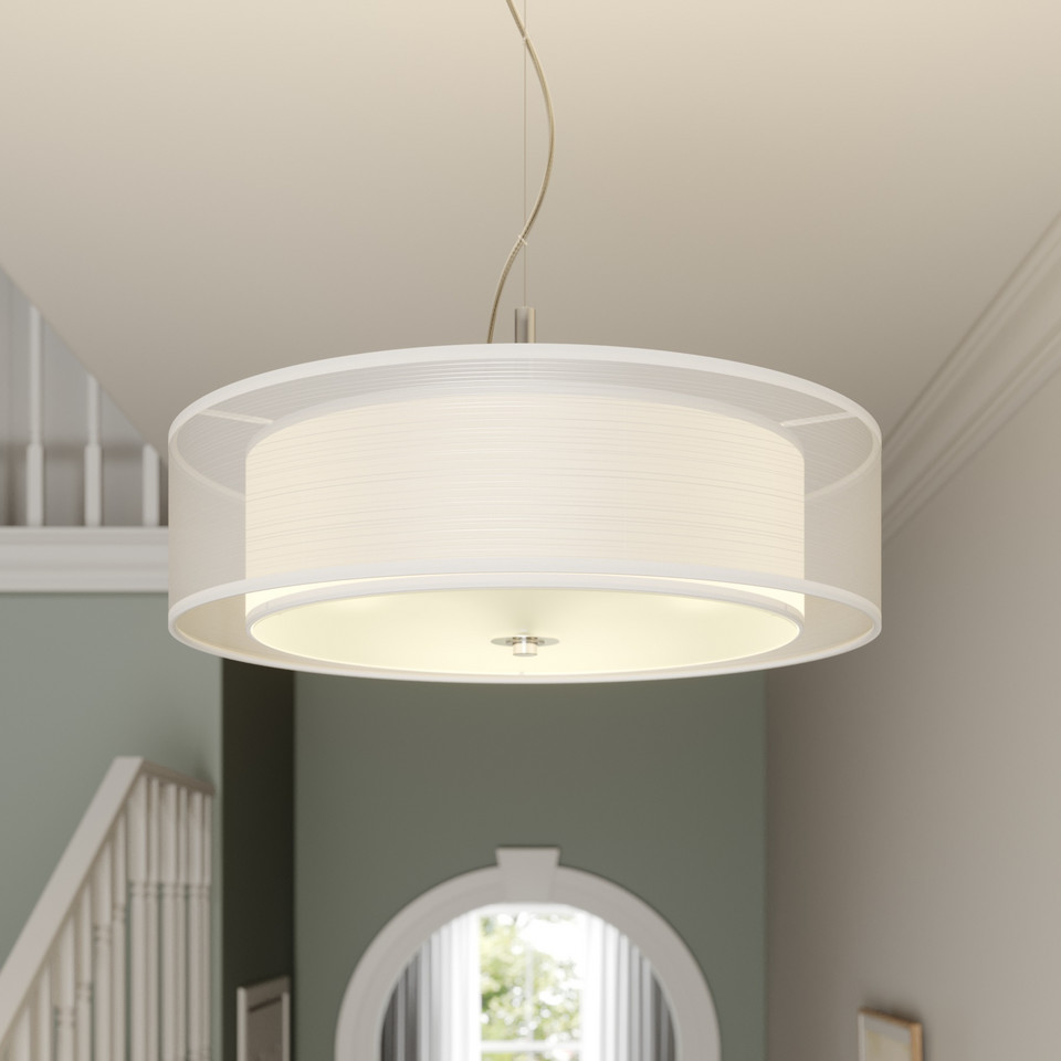 Lindby Pikka LED Taklampa Ø50, vit från Lindby