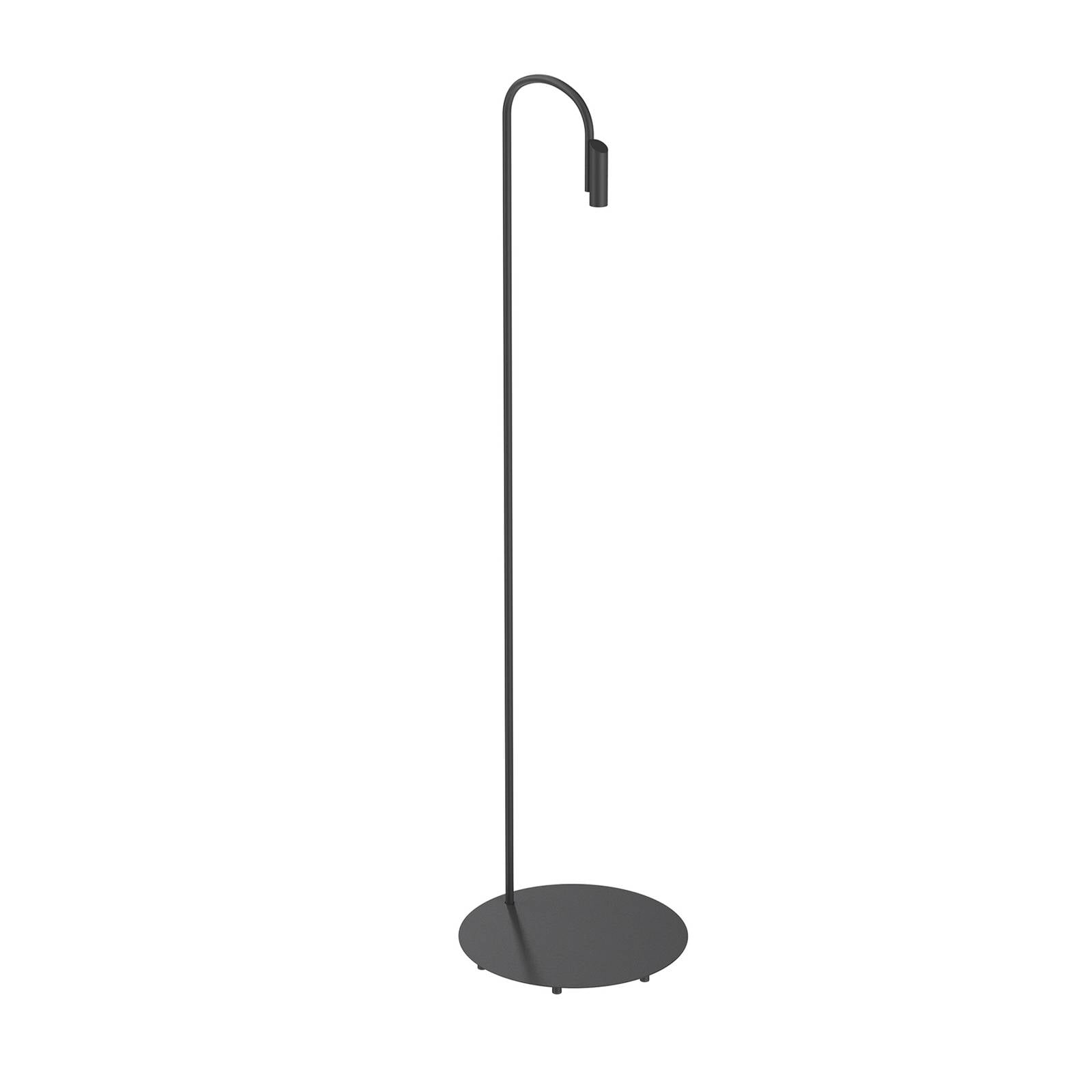 FLOS Caule Floor 4 Außenstehlampe 2.700 K, schwarz