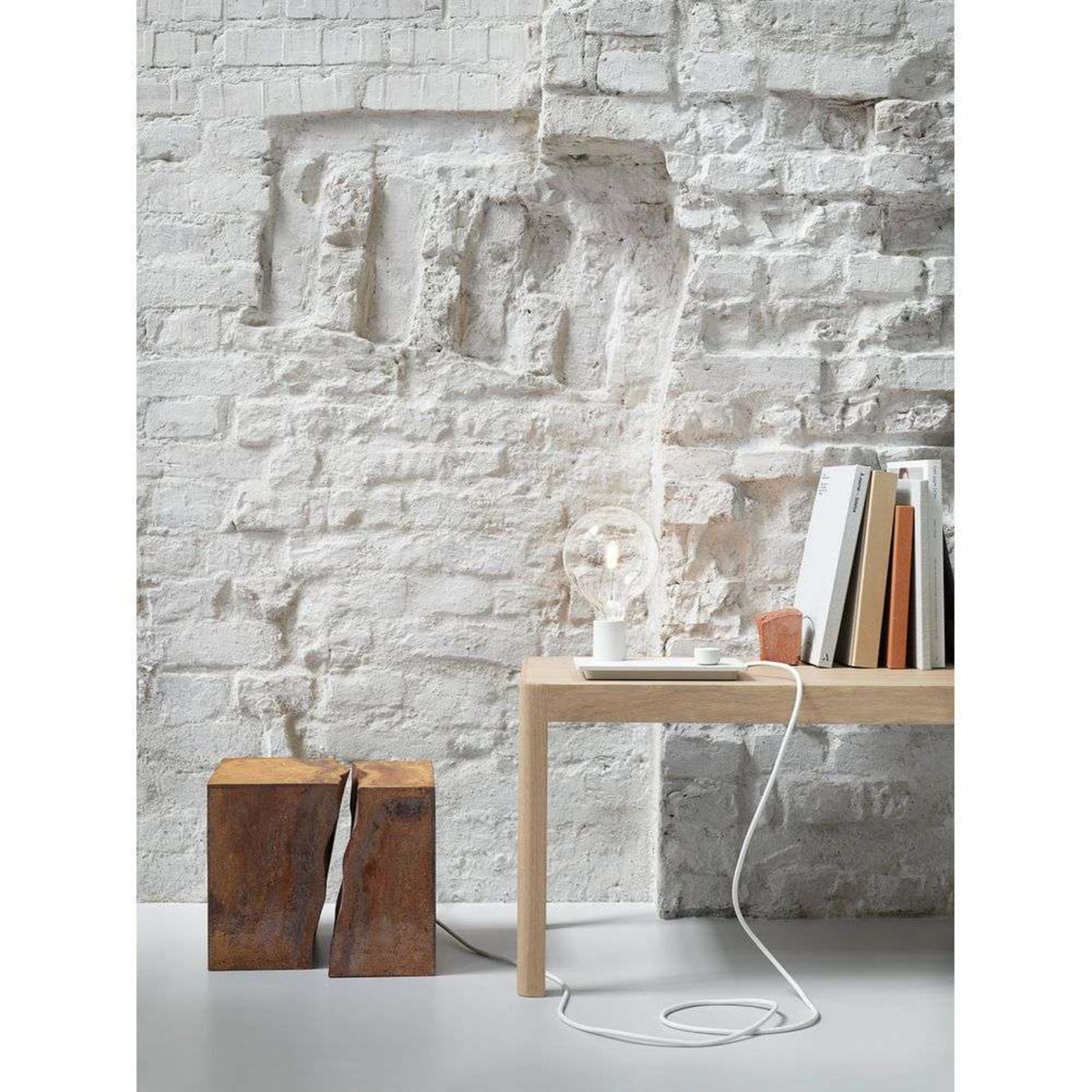 Control Bordlampe White Muuto - Stue - Design - Aluminium