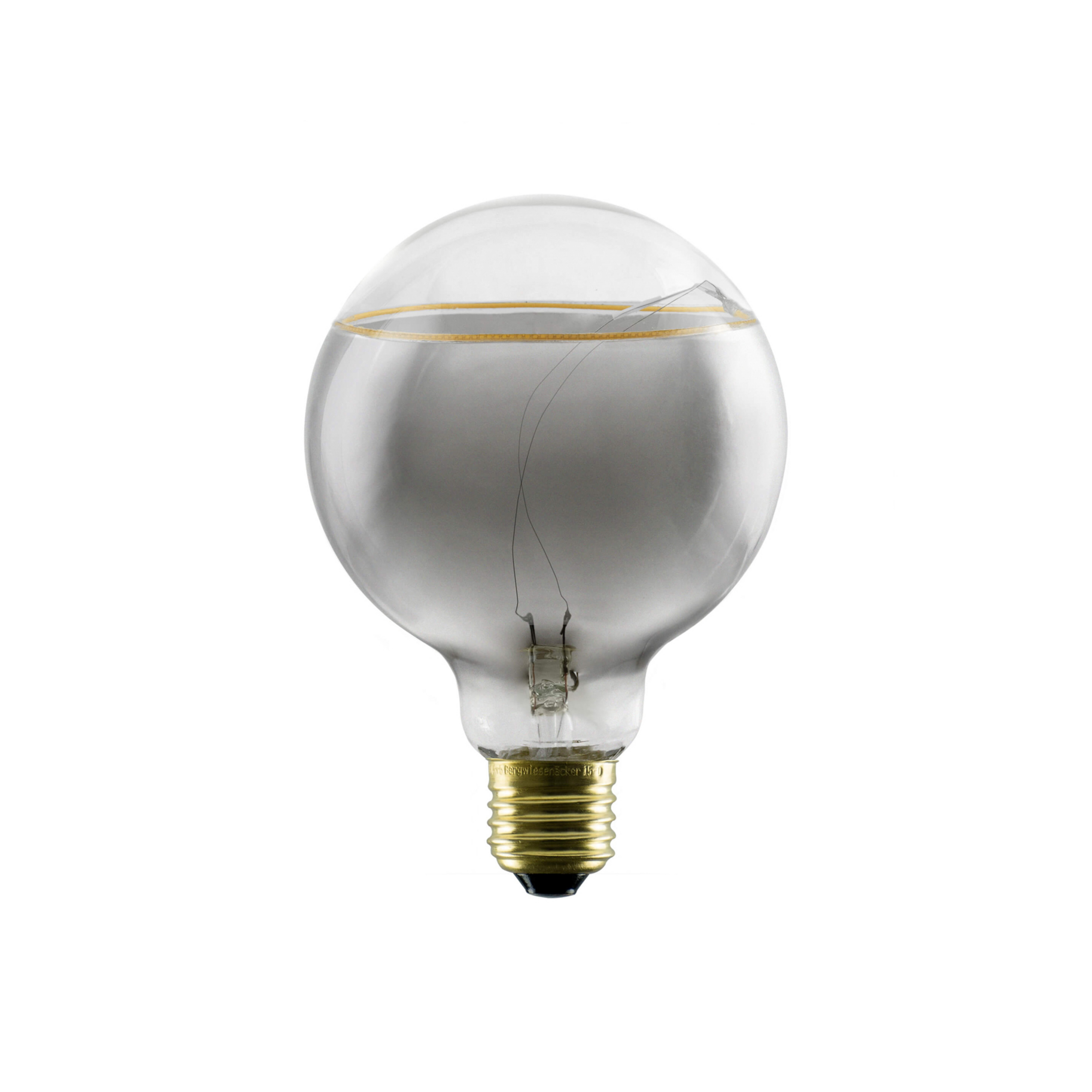 SEGULA LED Illusion G95 E27 5 W dim fumée/clair