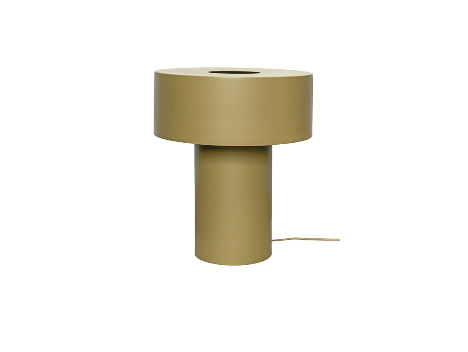 Aki Table Lamp Khaki - Hübsch