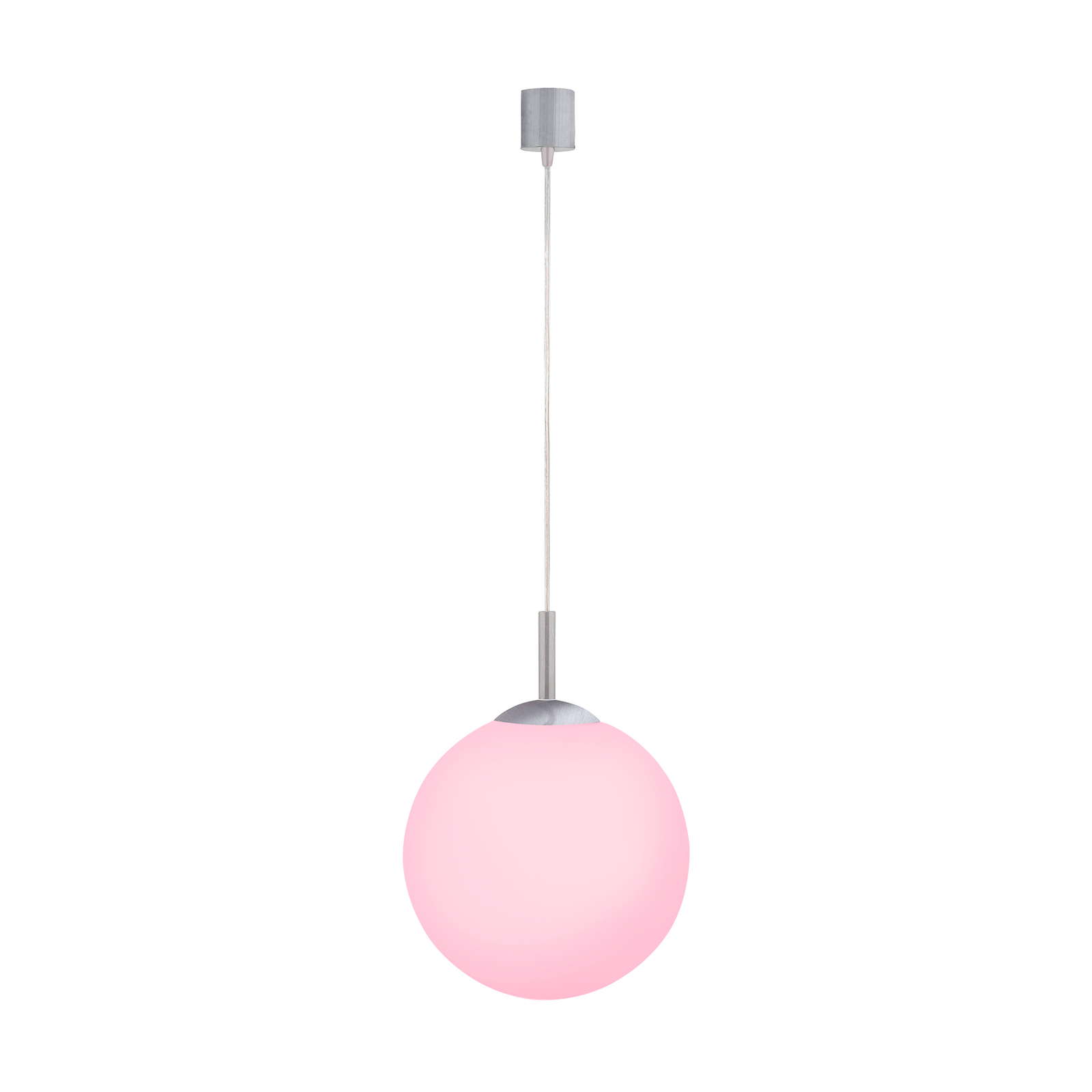 JUST LIGHT. Lampa wisząca LED LOLAsmart Bolo, Ø 25 cm, RGB, CCT