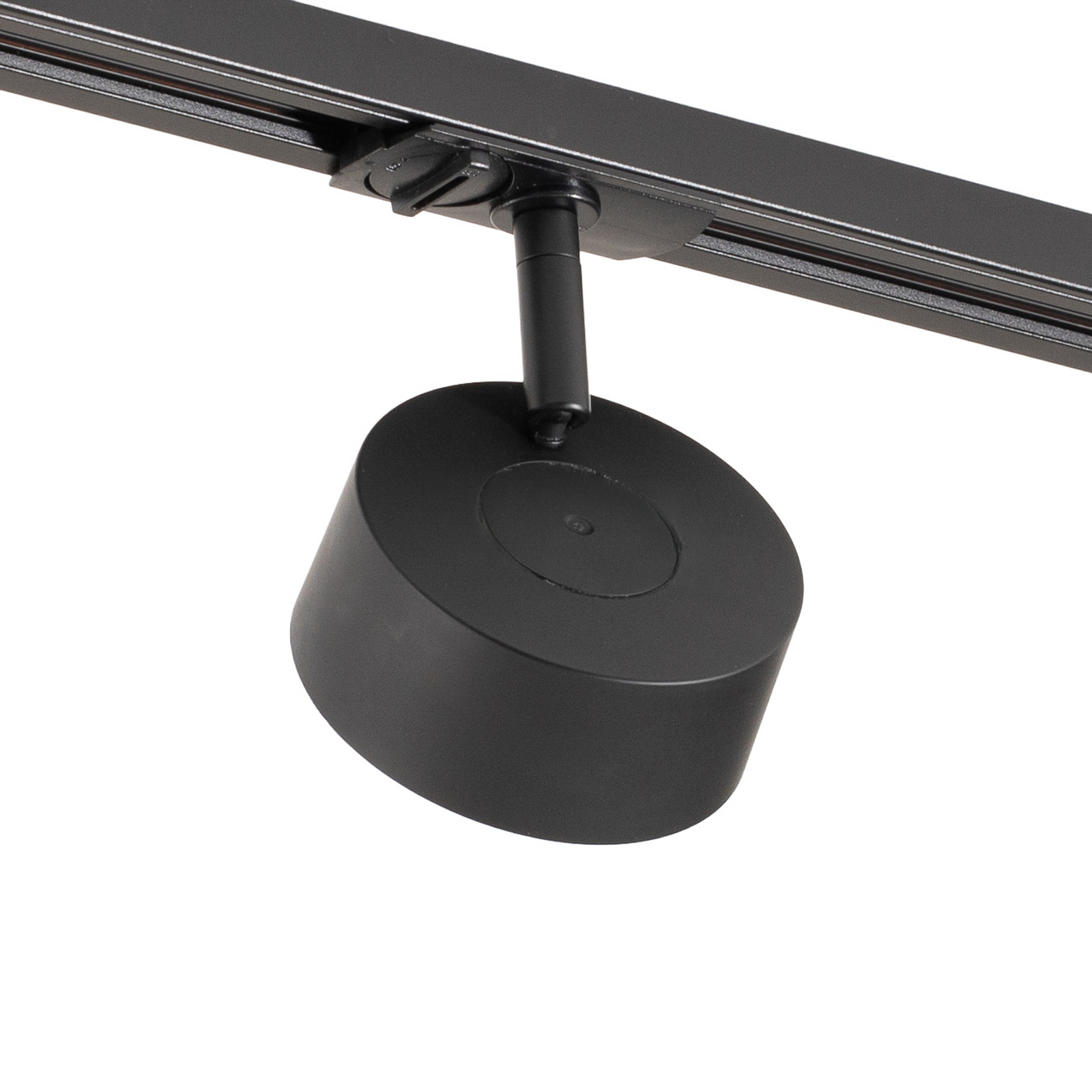 Systém lišt Linaro, Ø 9,5 cm, 5 žlábků, LED, černý – Lindby Systém lišt Linaro, Ø 9,5 cm, 5 žlábků, LED, černý – Lindby