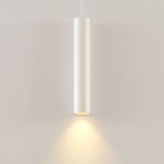 Arcchio Ejona hanglamp, hoogte 35 cm, wit, aluminium