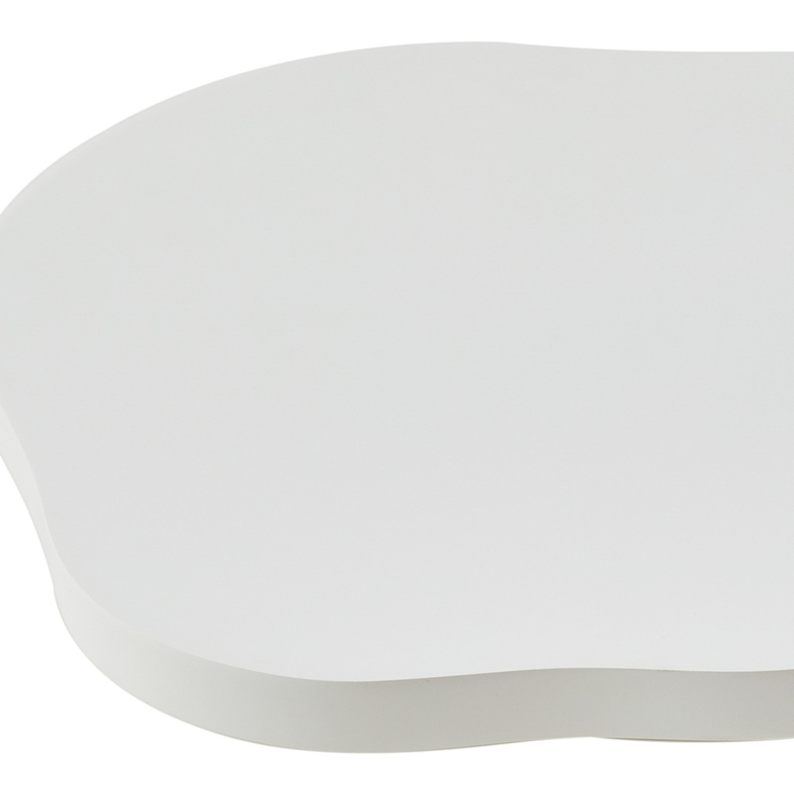 Kinkiet LED Nielson 30 x 30 cm biały gips - Lindby