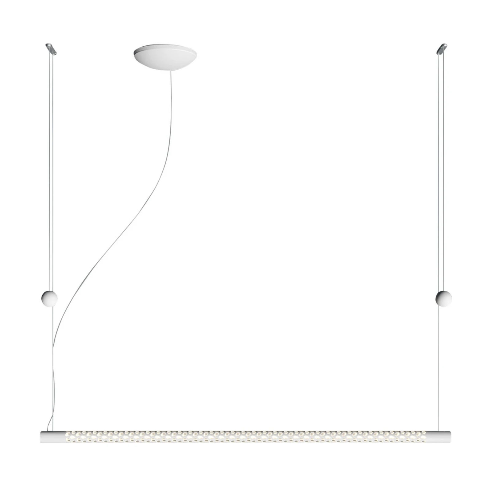 Rotaliana Squiggle H9 LED lógó lámpa fehér 176 cm