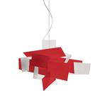 Big Bang LED Large Lustră Pendul Dimmable Red - Foscarini