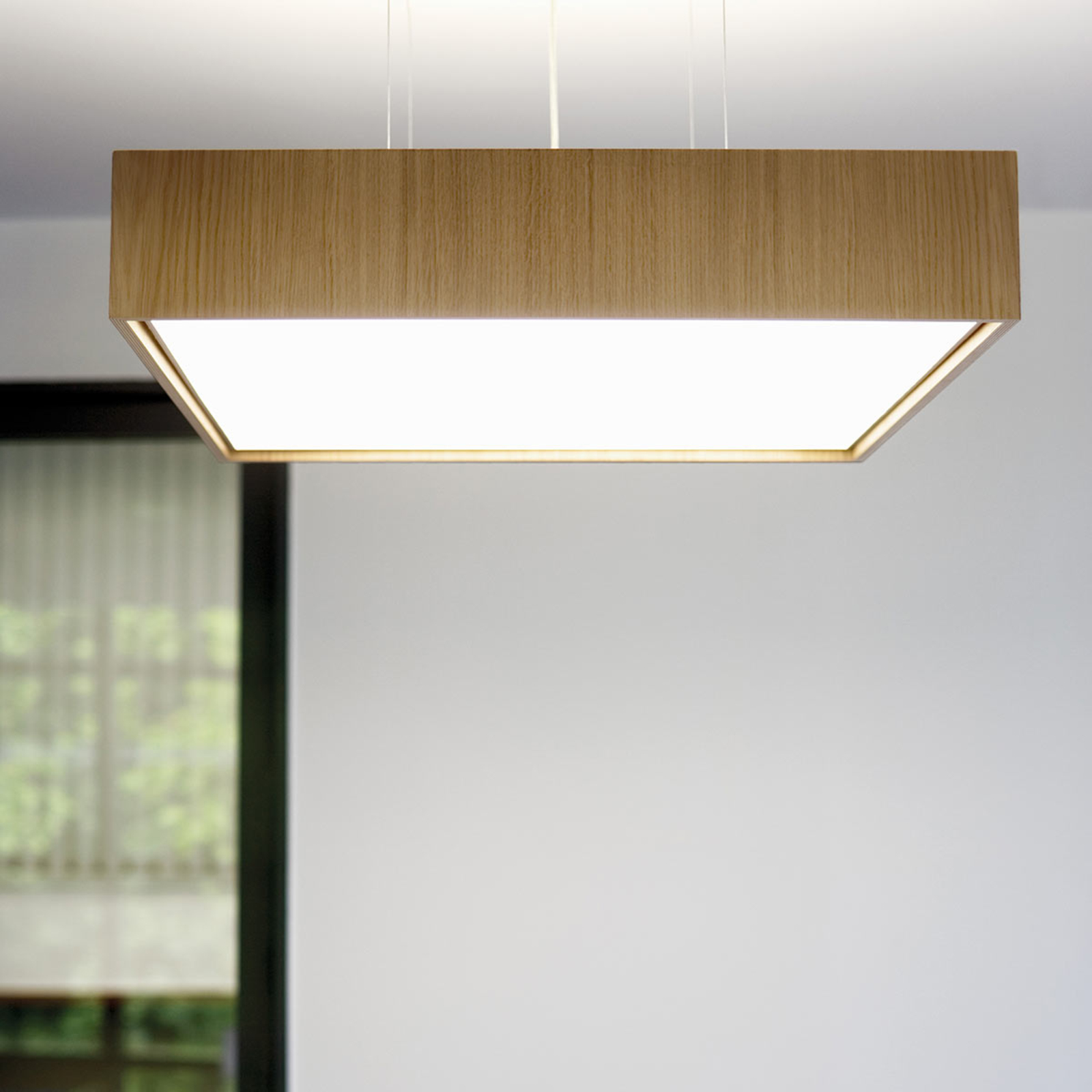 LED-Hängeleuchte Quadrat S 60x60