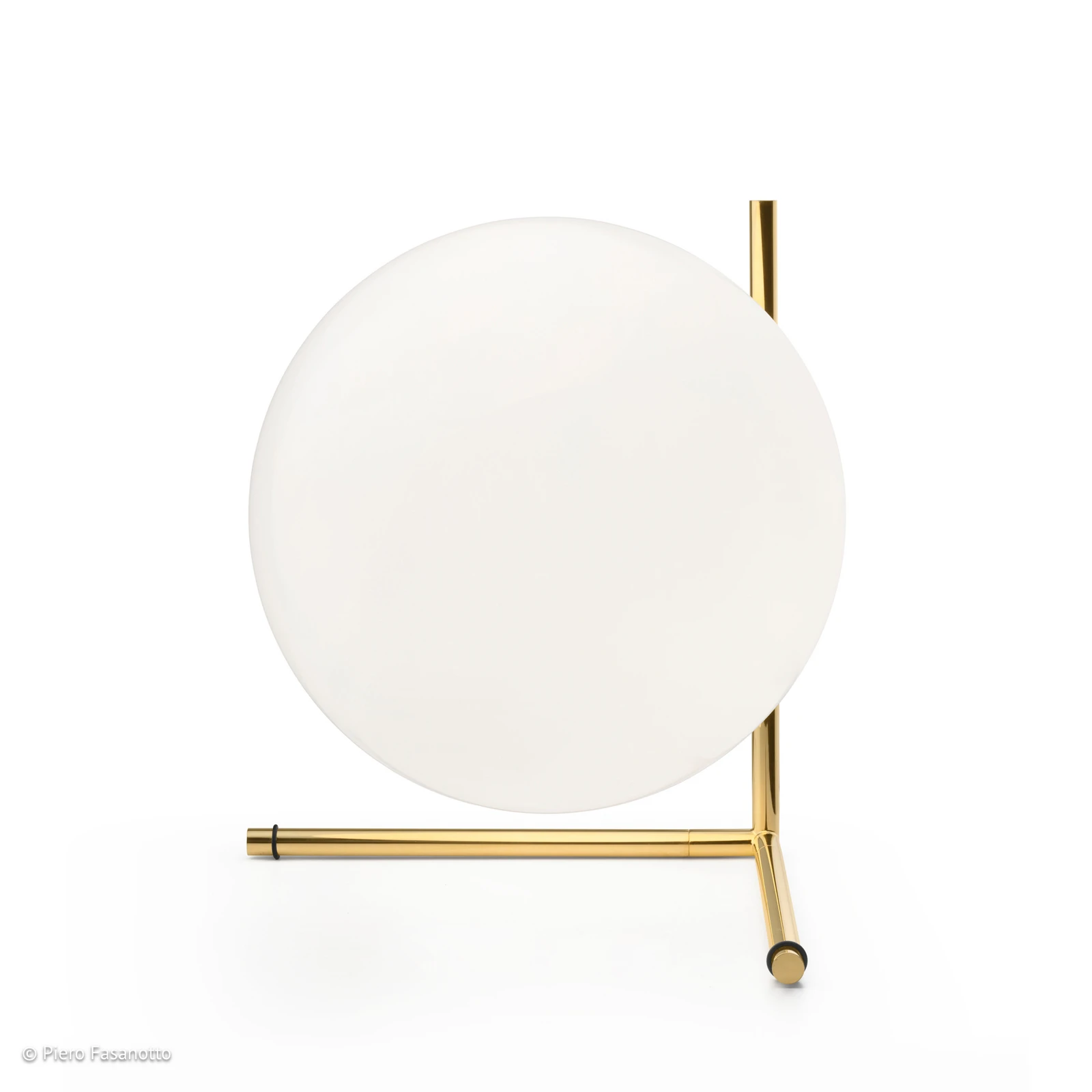 FLOS bordlampe IC T3 10th Anniversary, gullbelagt, dimbar