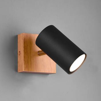 Marley wall spotlight, matt black