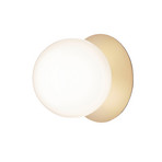 Nuura Liila 1 Large wall light 1-bulb gold/white