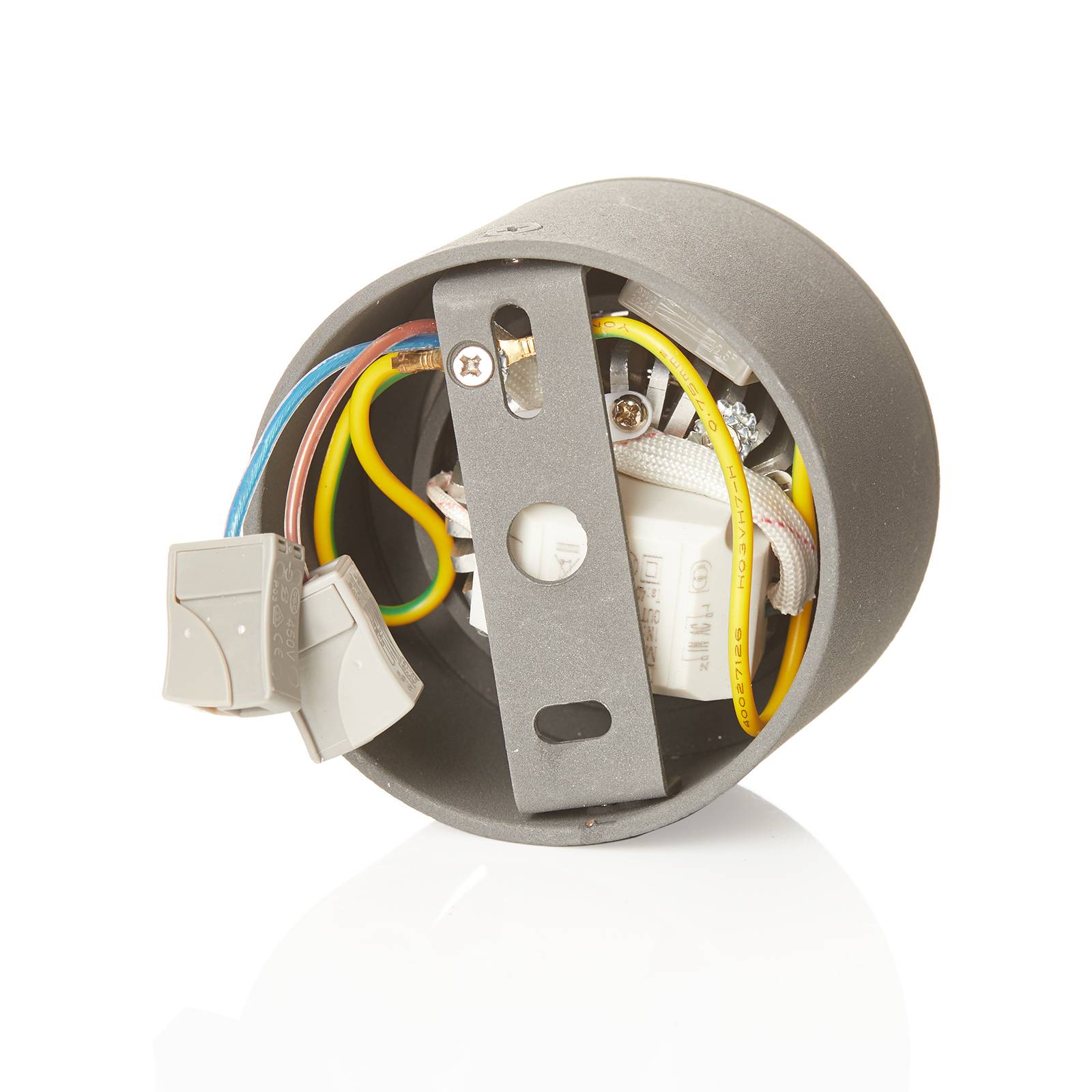 Odchylana głowica – downlight LED Anzio, antracyt