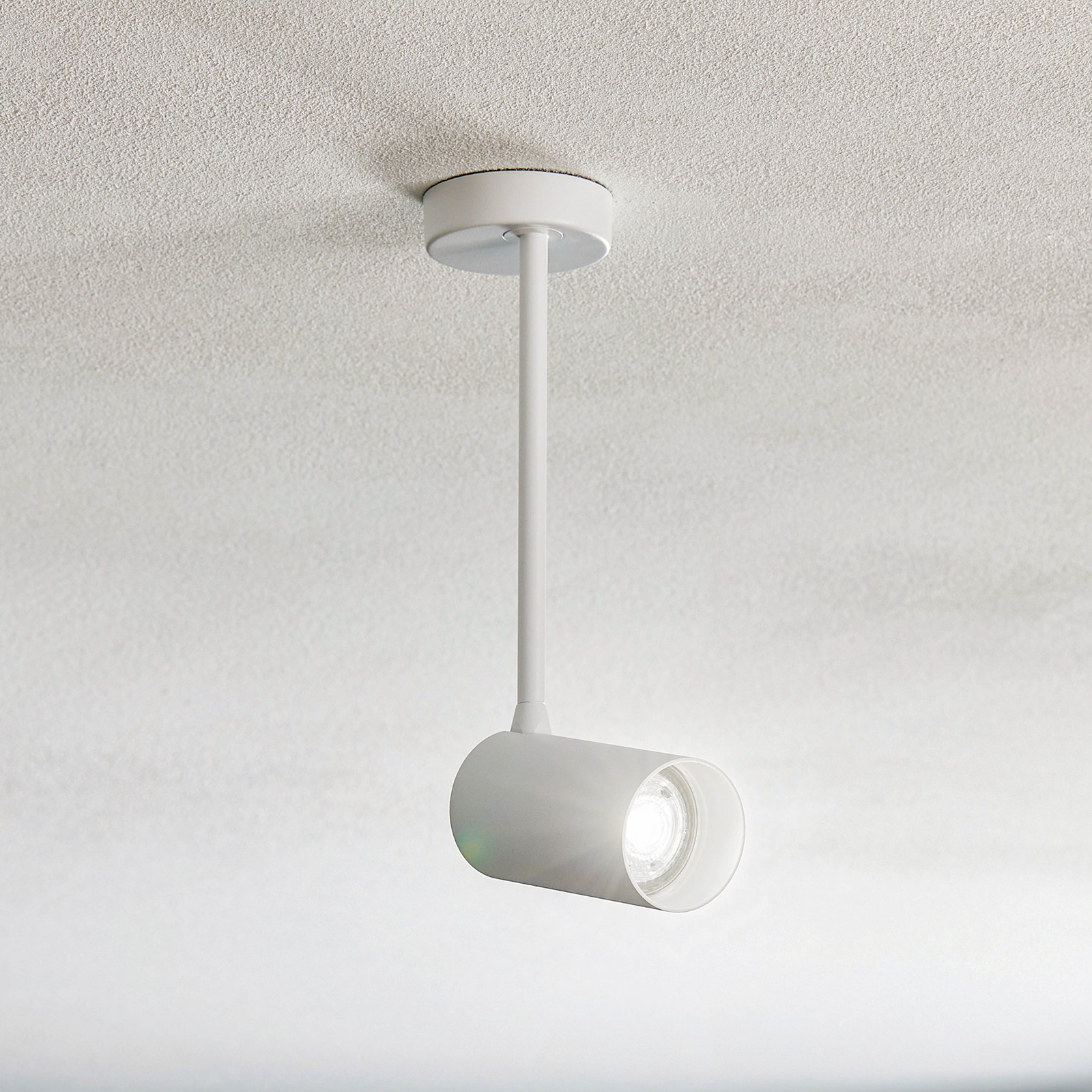 Spot pour plafond Mono Long S blanc