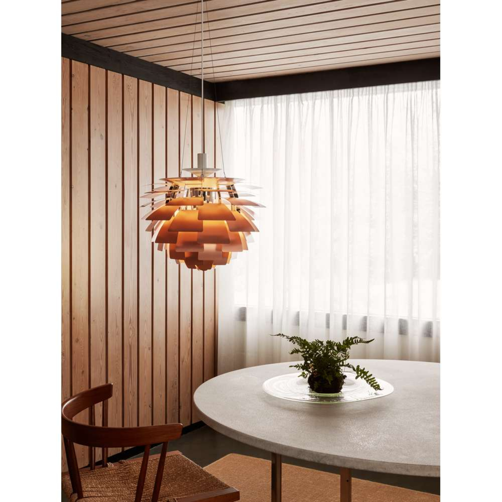 PH Artichoke Lampada a Sospensione Ø840 Copper - Louis Poulsen