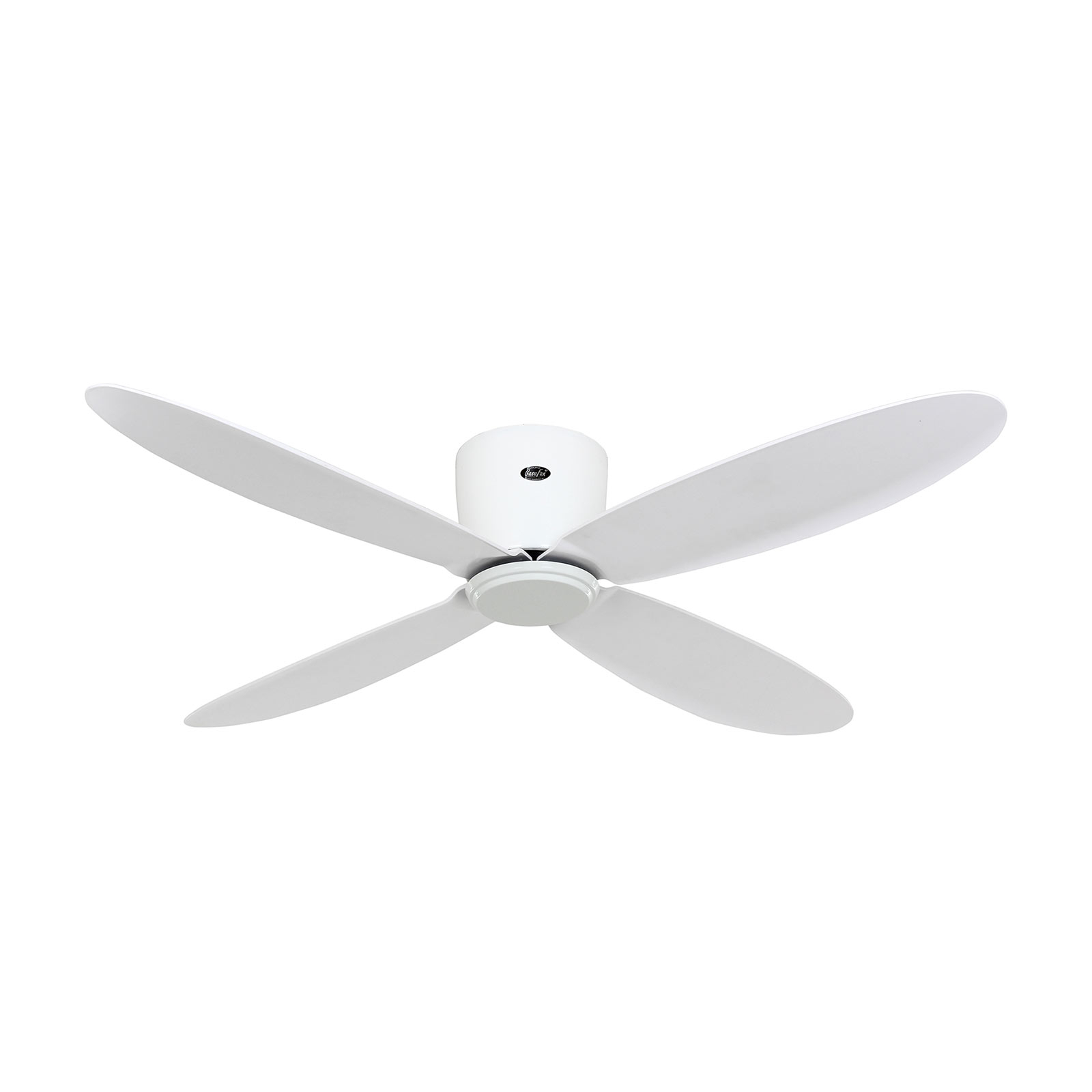 CASAFAN Eco Plano II ceiling fan 112 cm white, for Living / Dining Room, plastic, metal, H: 20 cm