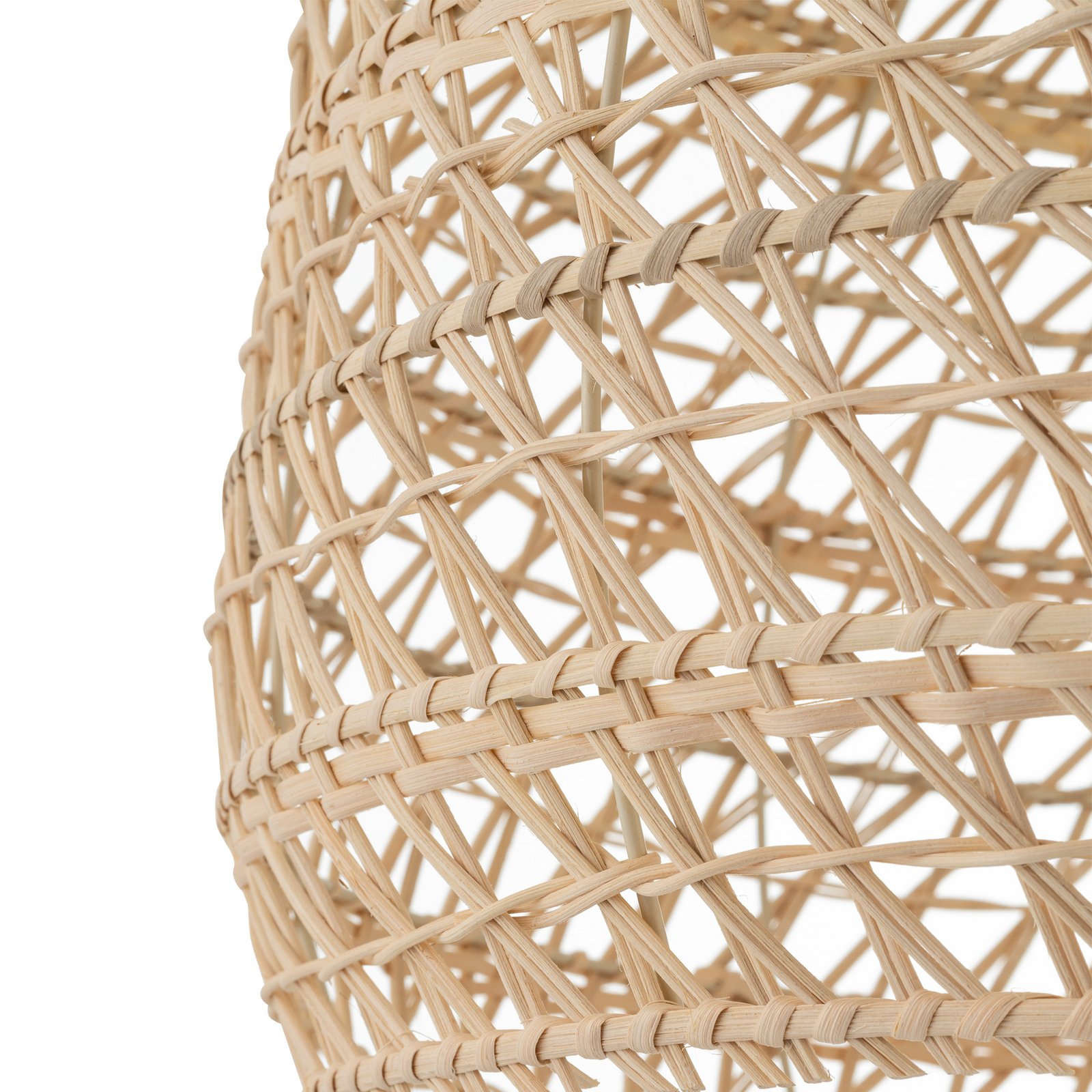 BOHO pendant light, Ø 60 cm, natural brown, rattan, E27