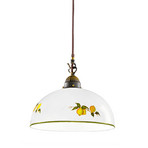 Kolarz Suspension Nonna, Ø 30 cm, citrons, bord lisse