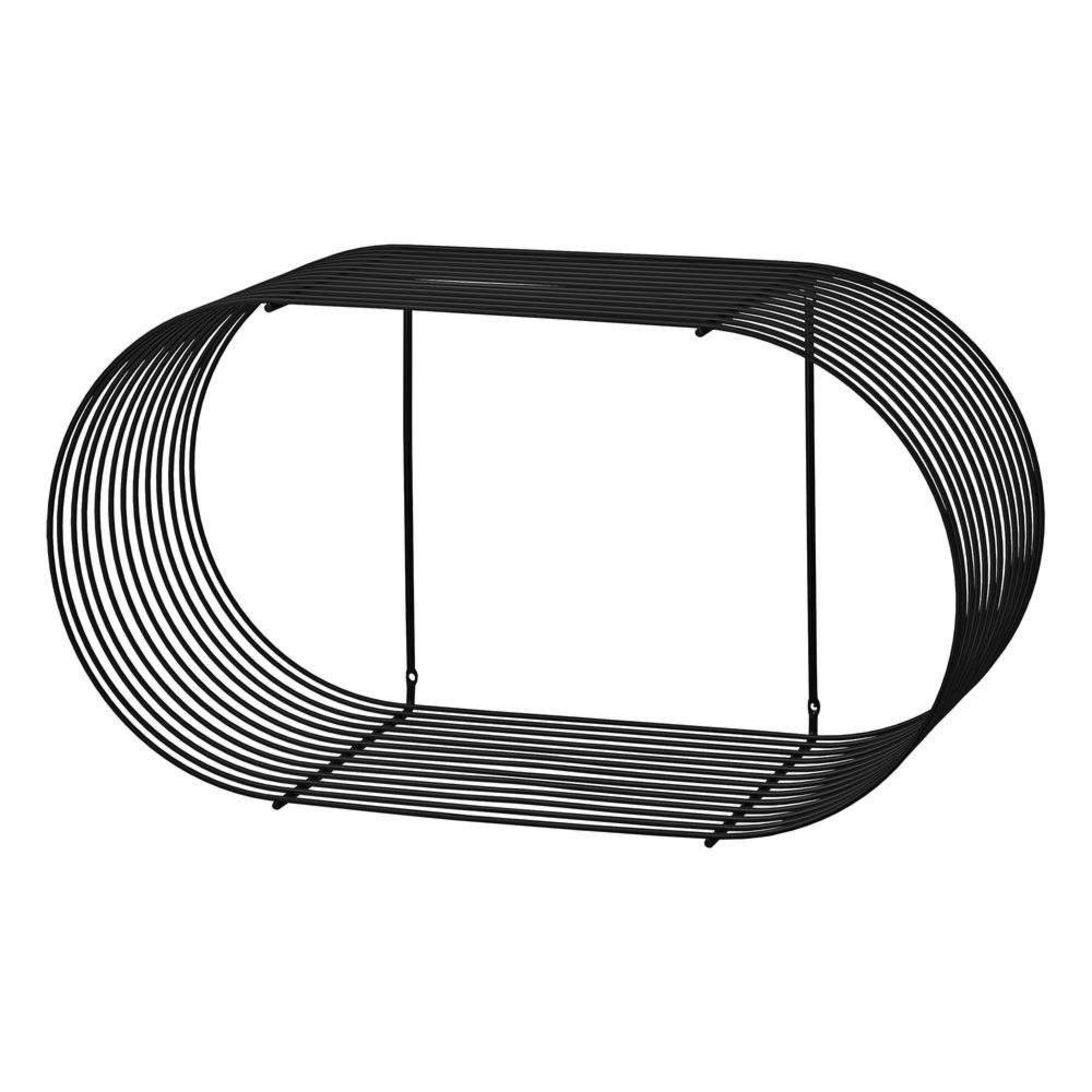 Curva Scaffale M Nero - AYTM