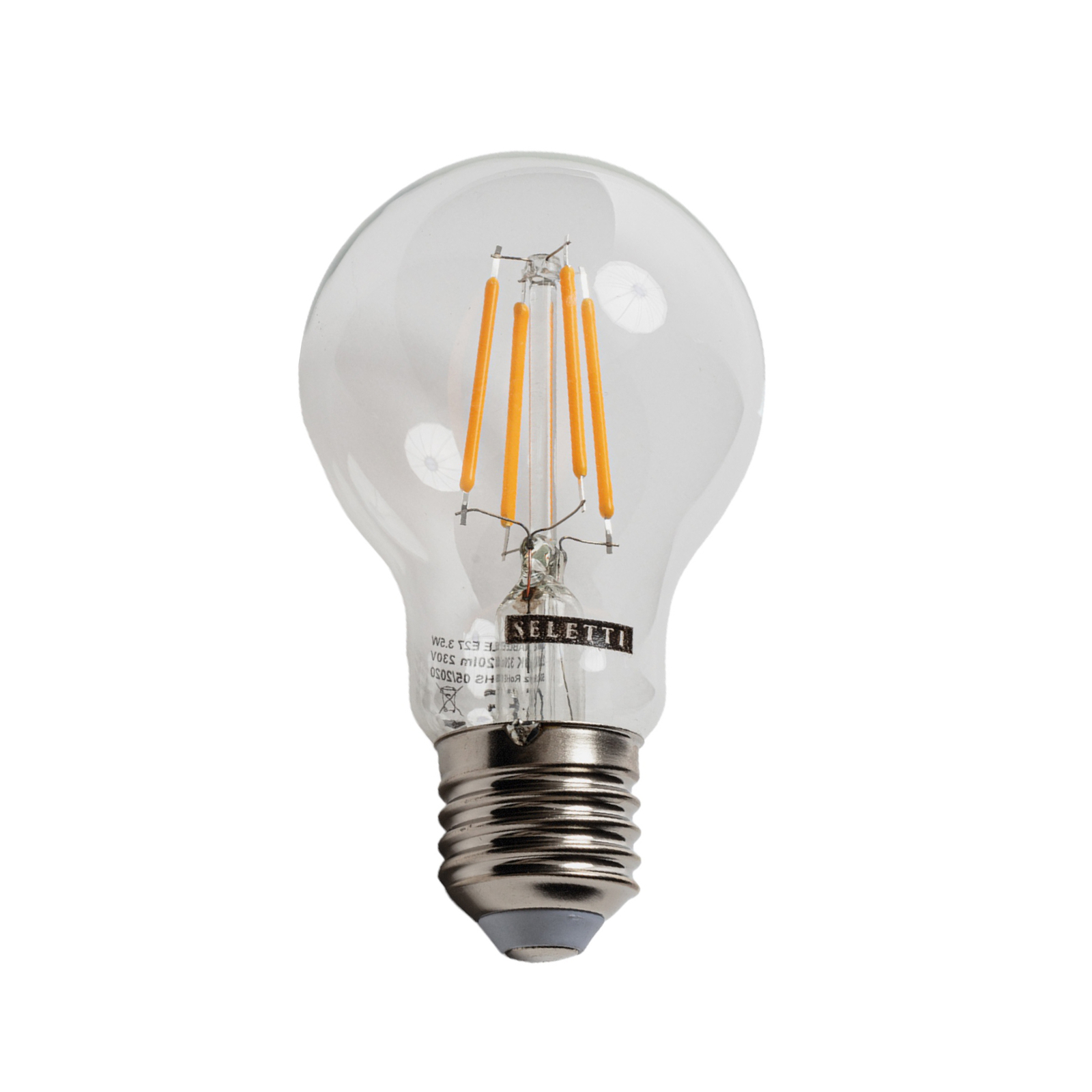 E27 3,5 W goutte LED Maman claire 2 200 K dimmable