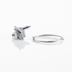 Ivela adapter mechanikus, gyorskioldó, ezüst