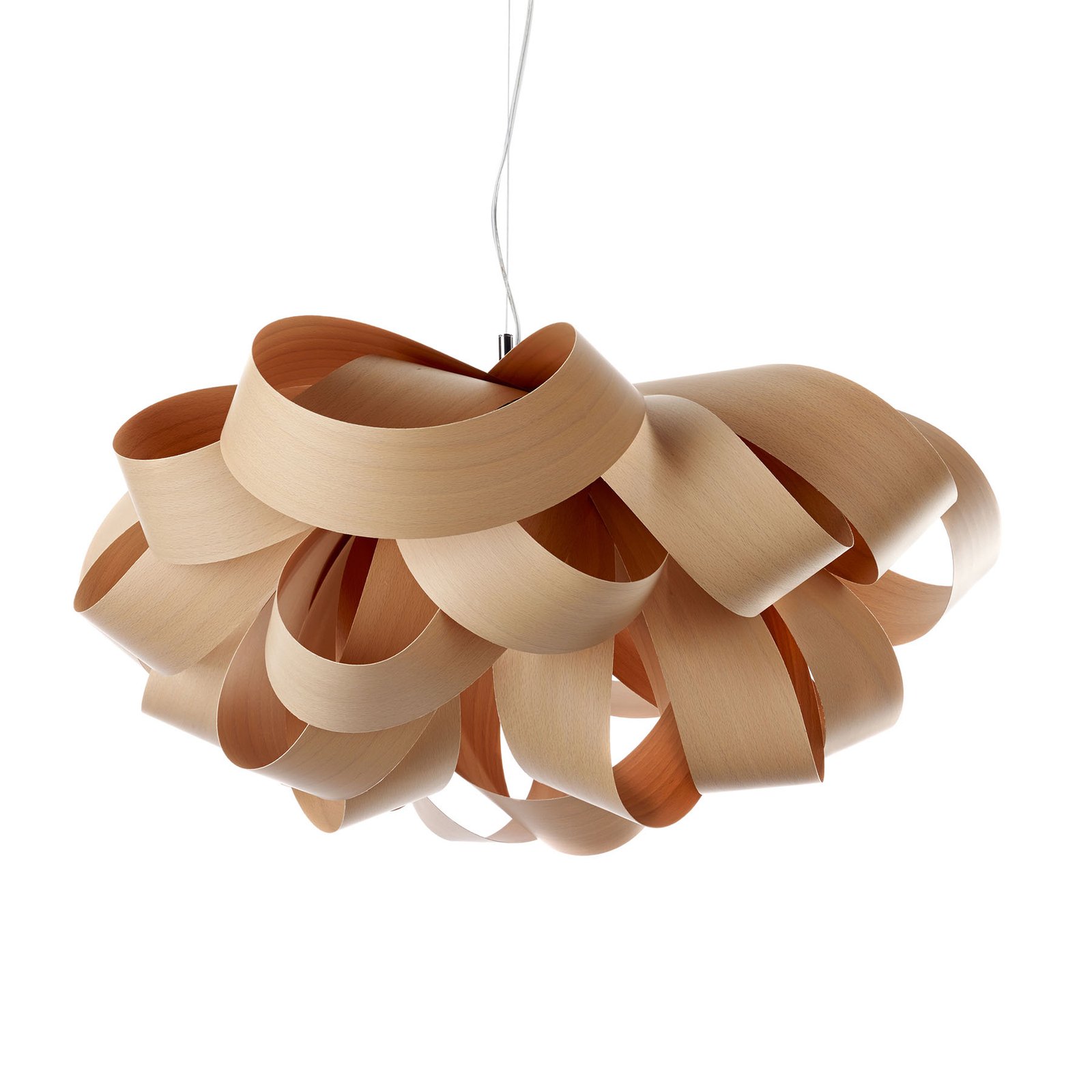 LZF Agatha Small pendant light 78x76cm in veneer
