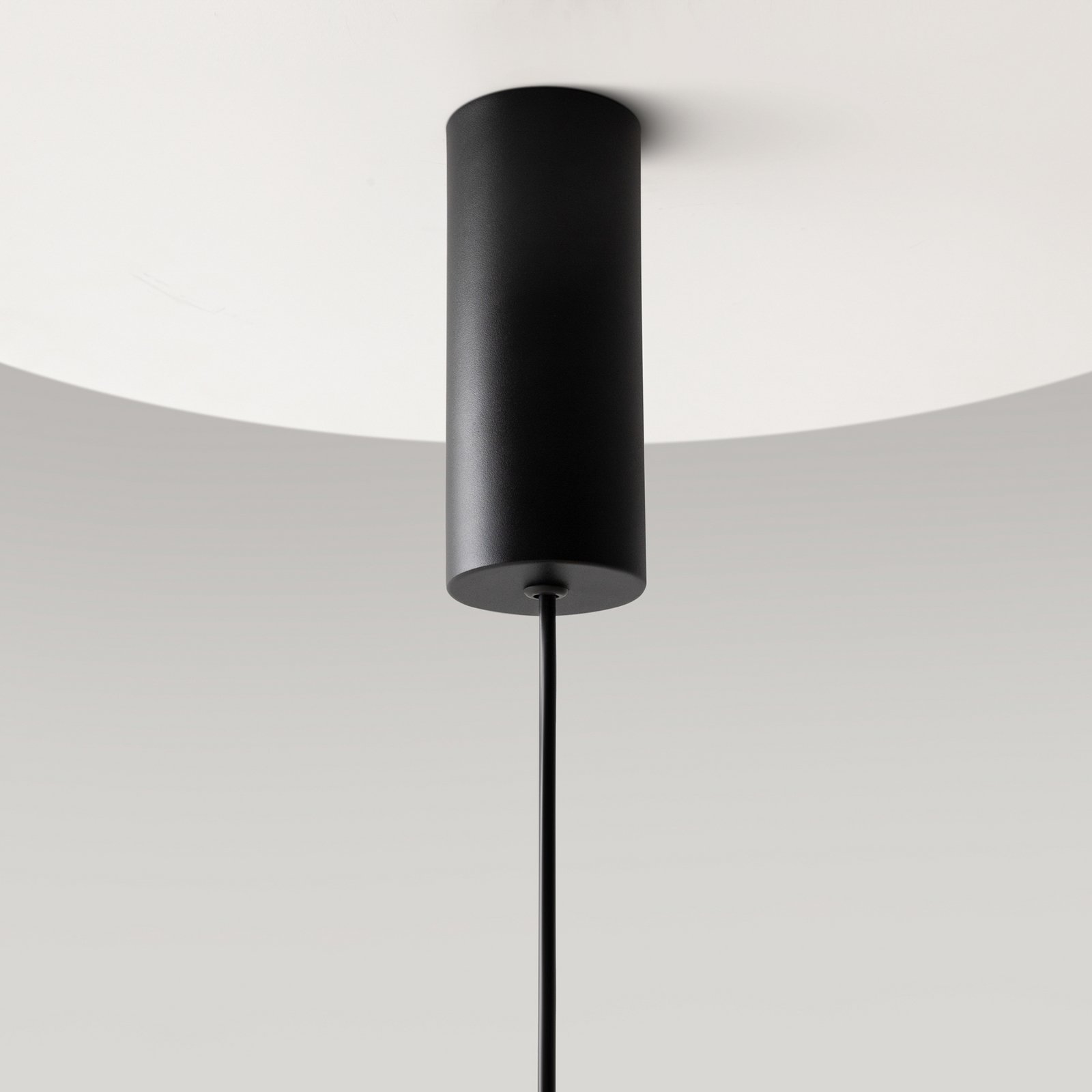 Maytoni Lampă suspendată LED Gerhard, Ø 40 cm, negru, metal