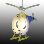 Závěsné světlo Hubschrauber pro děti