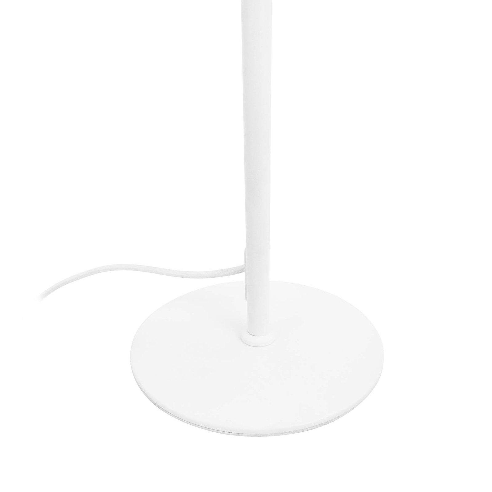 Dyberg Larsen lampe de table Gry, jaune/blanc, hauteur 49,5 cm