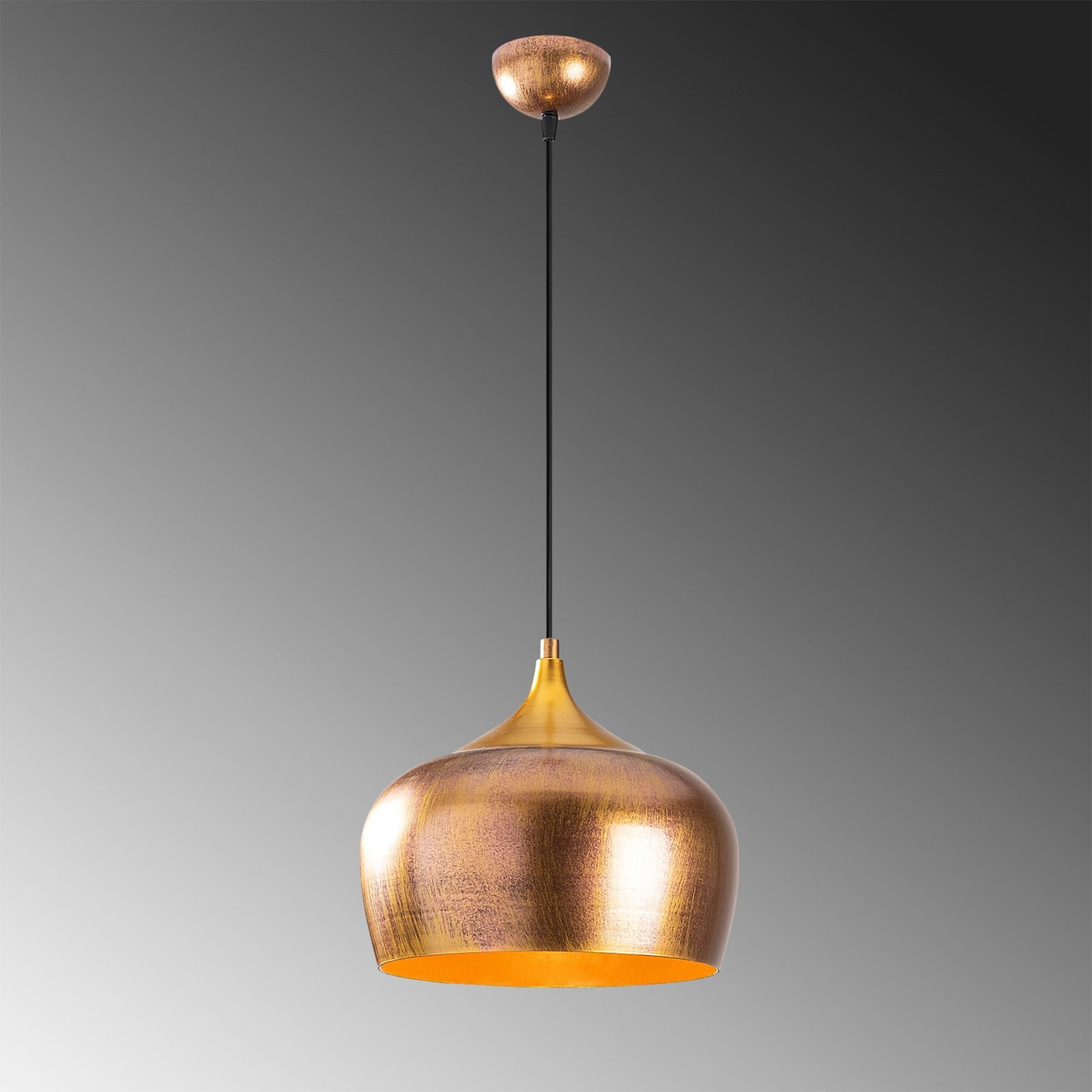 Berceste 211-S висяща лампа Ø30cm златна