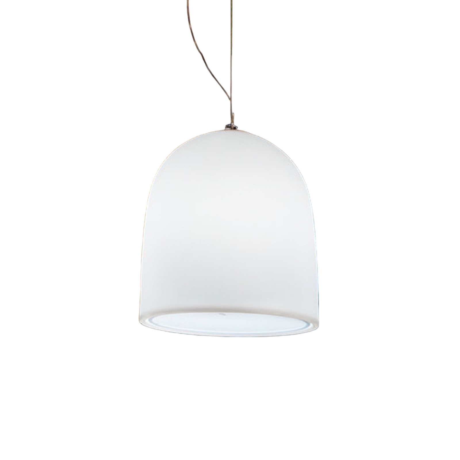 Modo Luce Campanone Pendellampe Ø 33 cm weiß