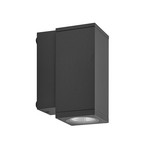 LED-Außenwandlampe ShoreLine Pro Square, dunkelgrau, 830/840