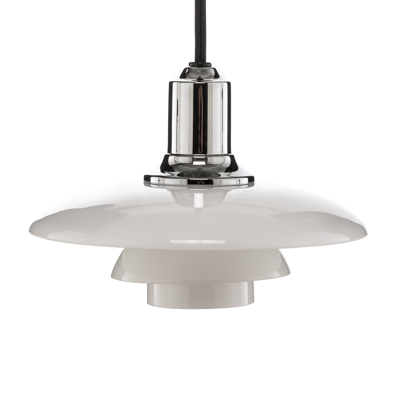 PH 2/1 Hanglamp High-Gloss Chrome-Plated - Louis Poulsen
