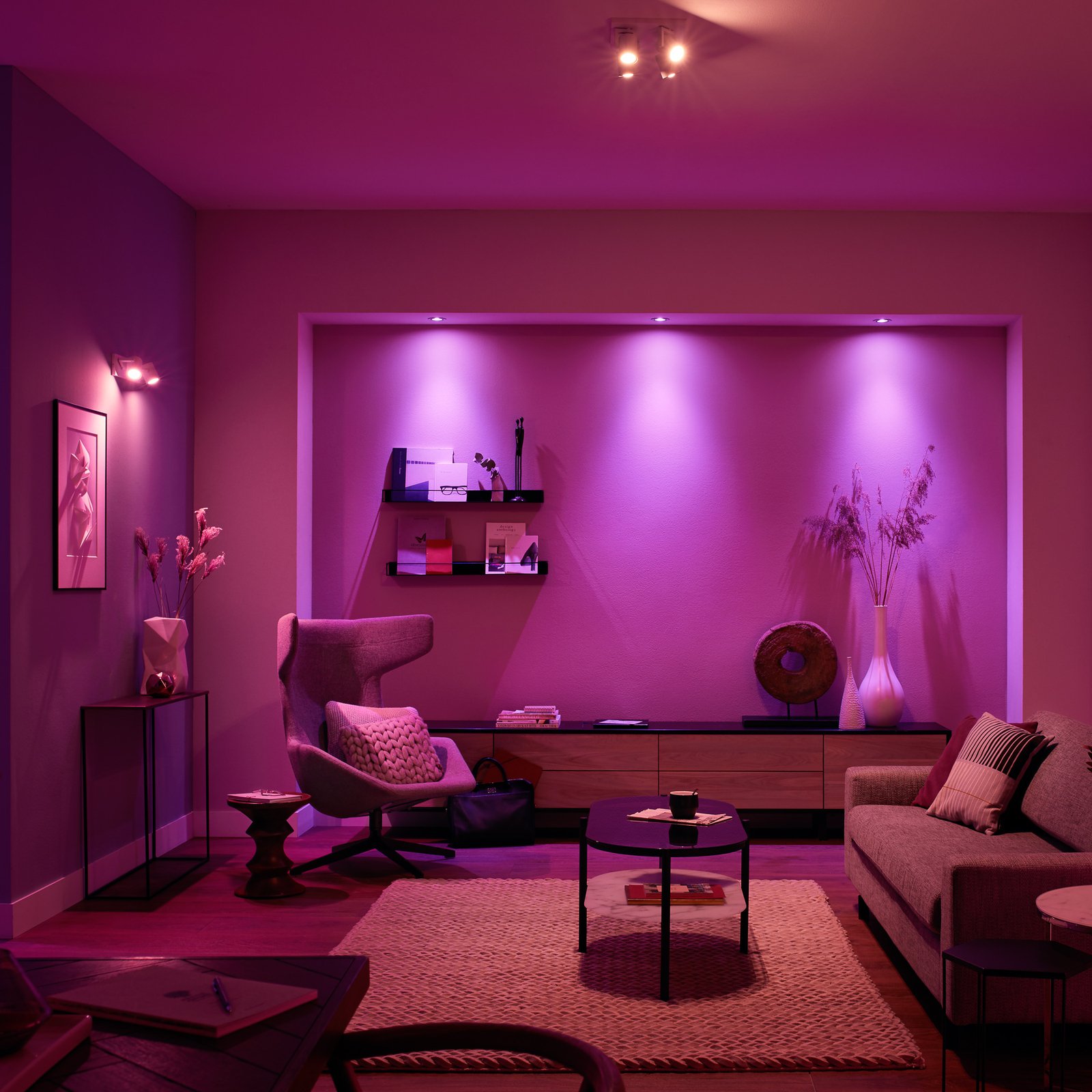 Philips Hue White & Color Ambiance 4,3W GU10, 2x