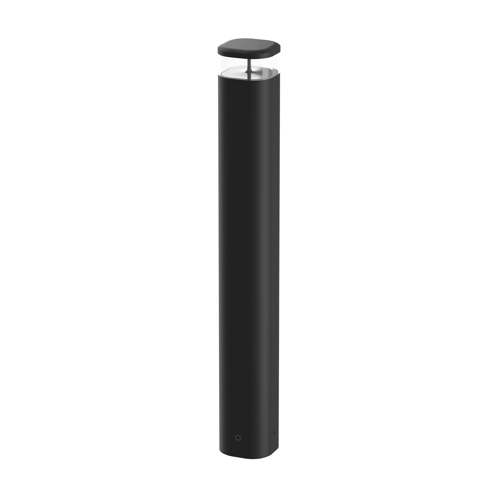 FLOS Pointbreak Bollard 2, 2.700K schwarz 90cm