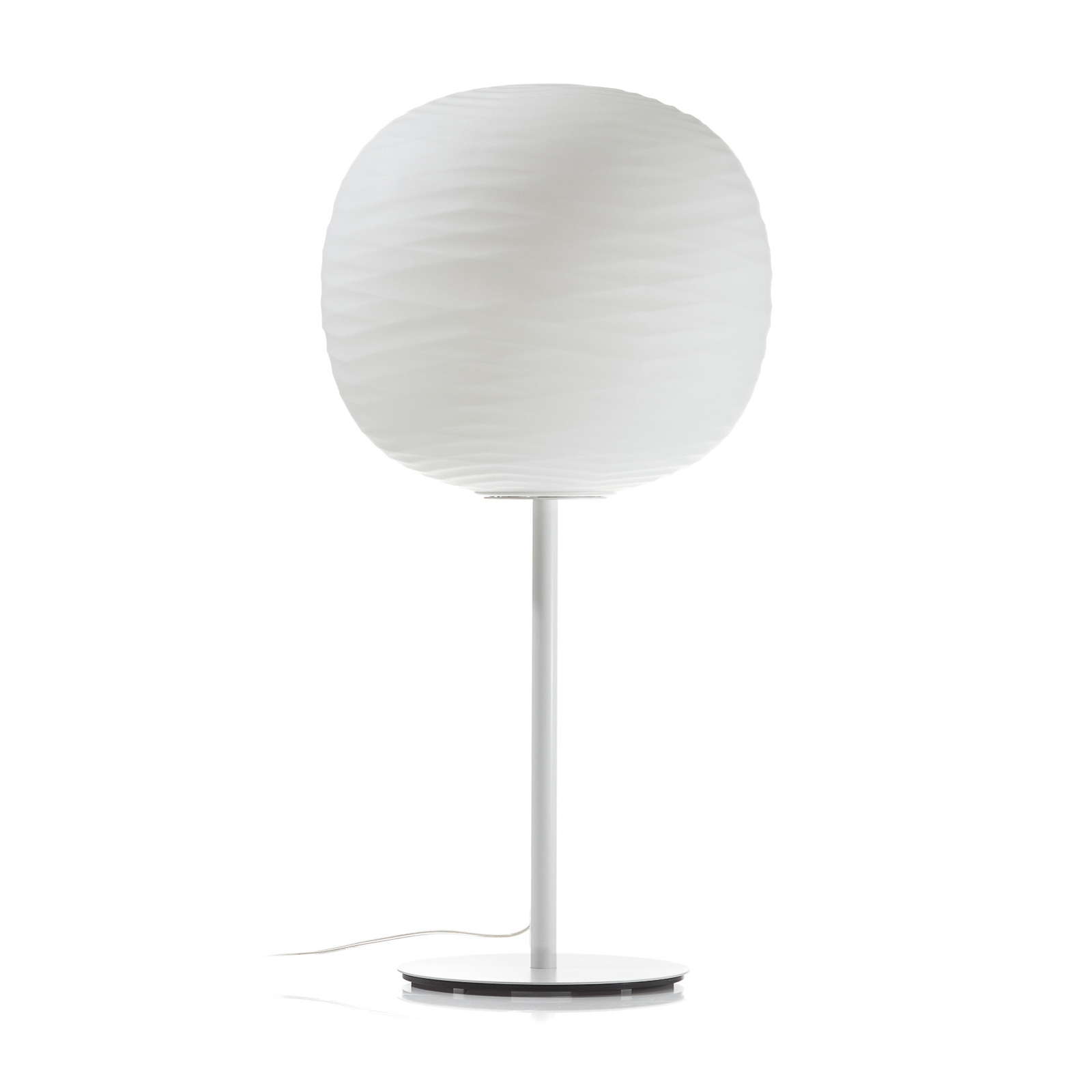 Foscarini Gem tavolo alta, bianco