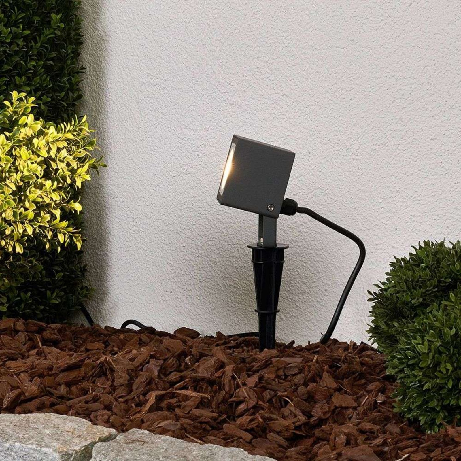 Jiada LED Lampă de Exterior w/Spike Graphite - Lucande