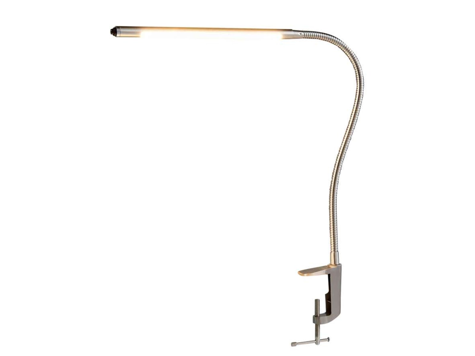 Lionard LED Candeeiro de Clip Nickel - Lindby