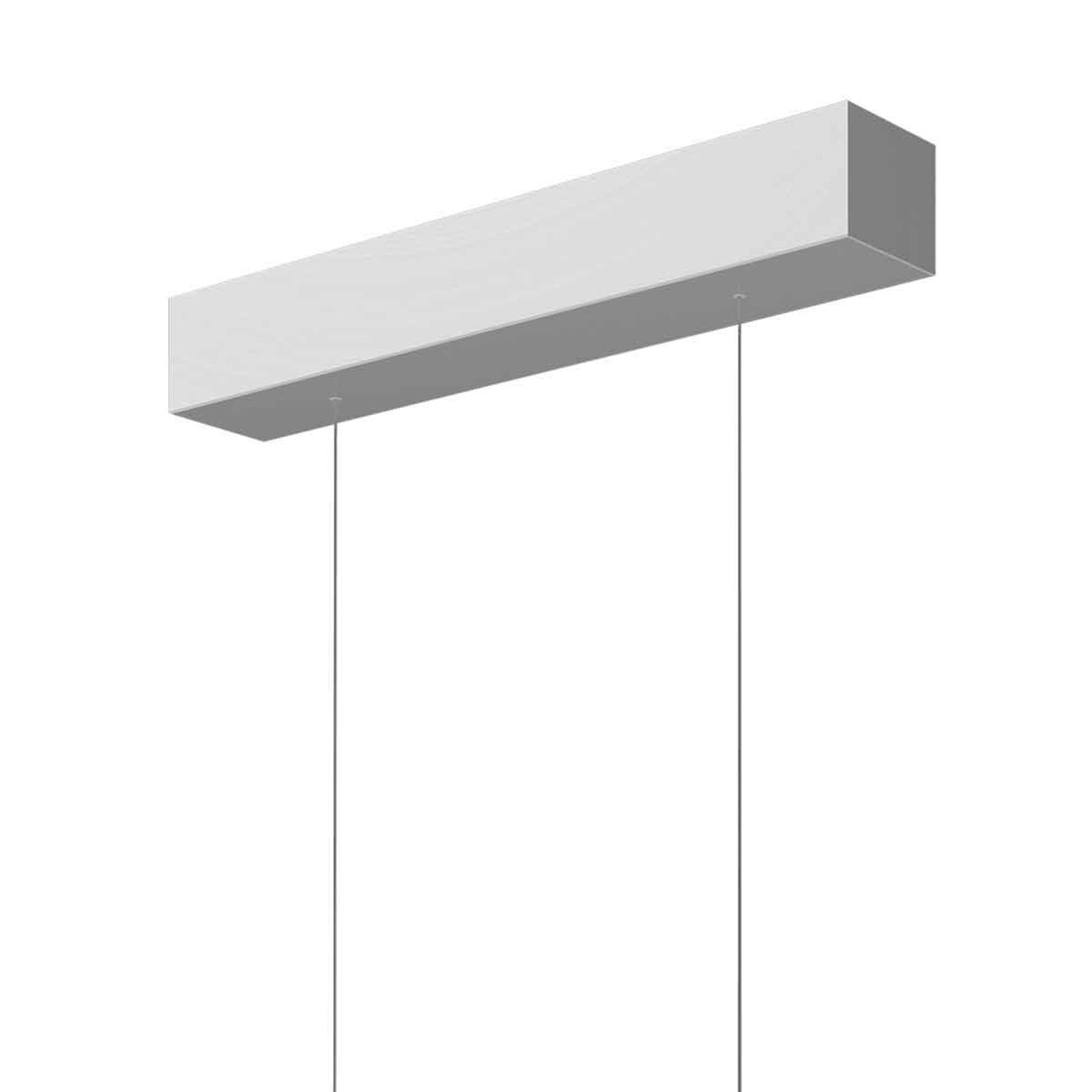 LED-Hängeleuchte Bande, 114 cm, stahl, Metall, CCT, Dimmer