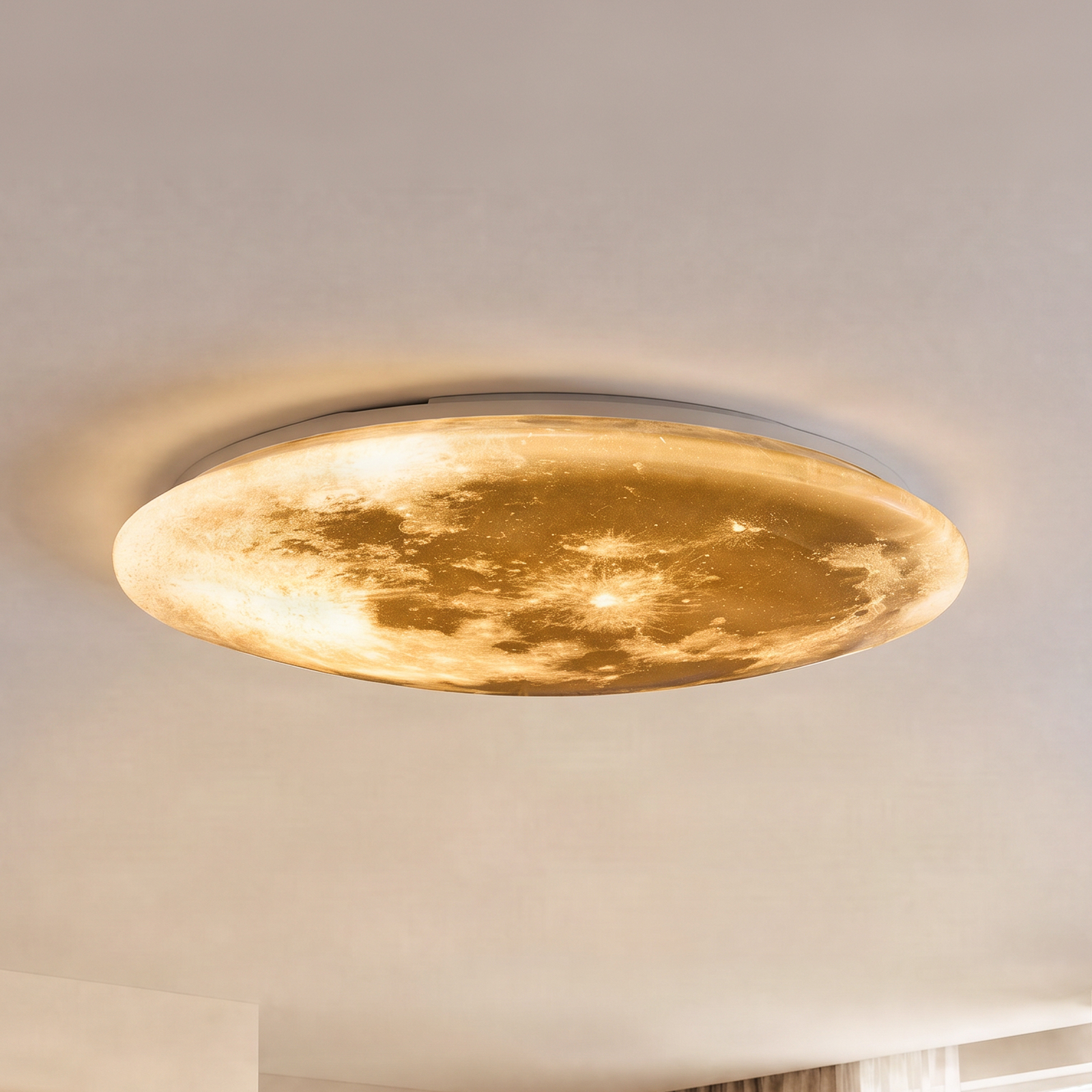 LED-Deckenleuchte Lunar mit Fernbedienung 60cm