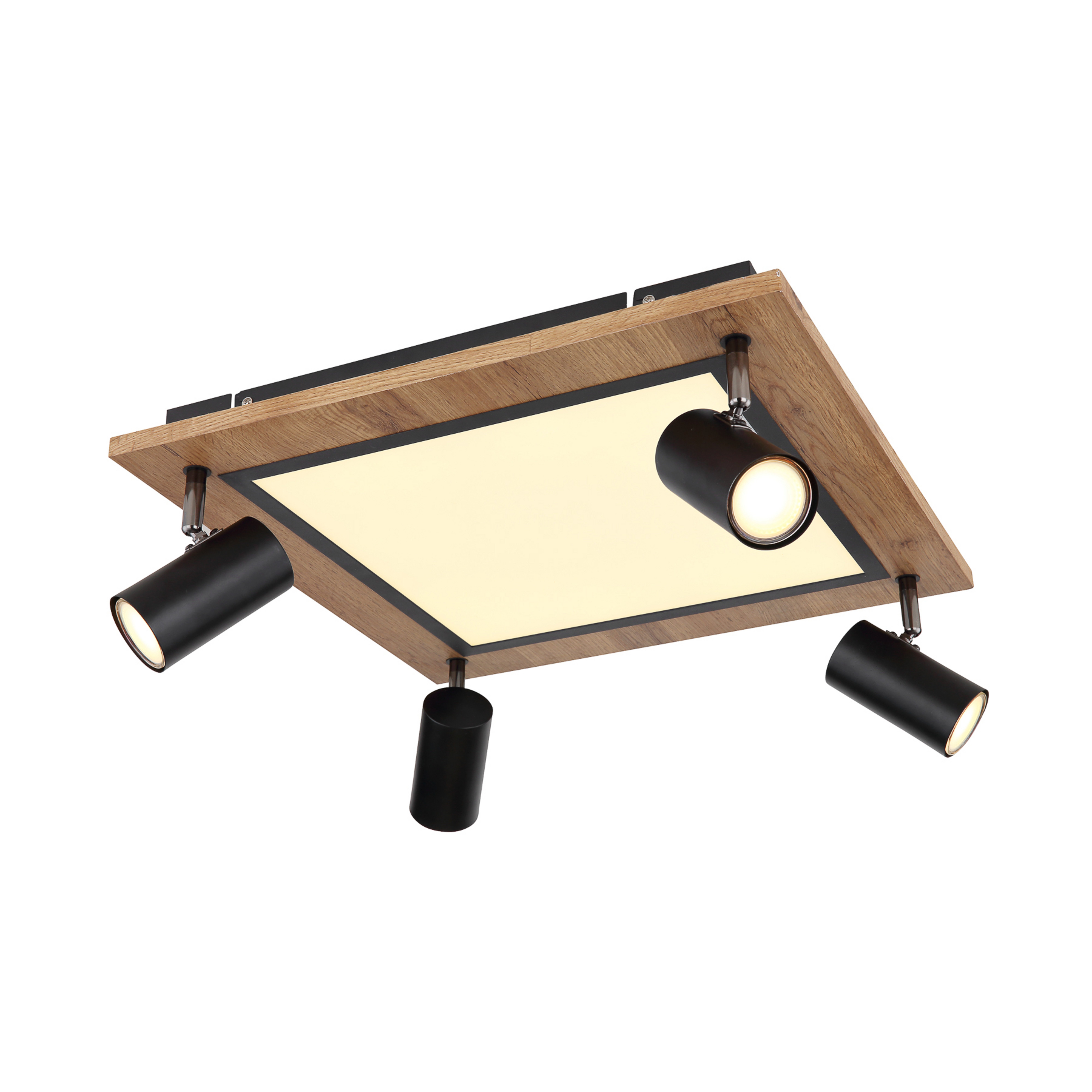Deckenleuchte Ulla mit LEDs, 5-flammig, 45x45cm