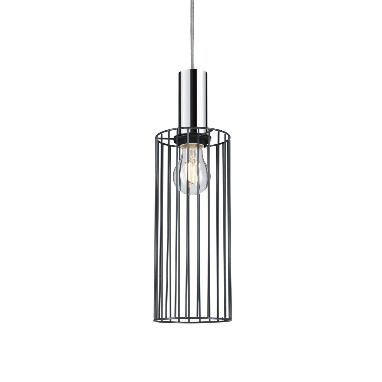 Paulmann URail lámpabúra Biraha 2Easy, antracit, Ø 12 cm