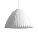 Lámpara colgante Nelson Bell Bubble, Ø 107 cm, blanca, E27 - HAY