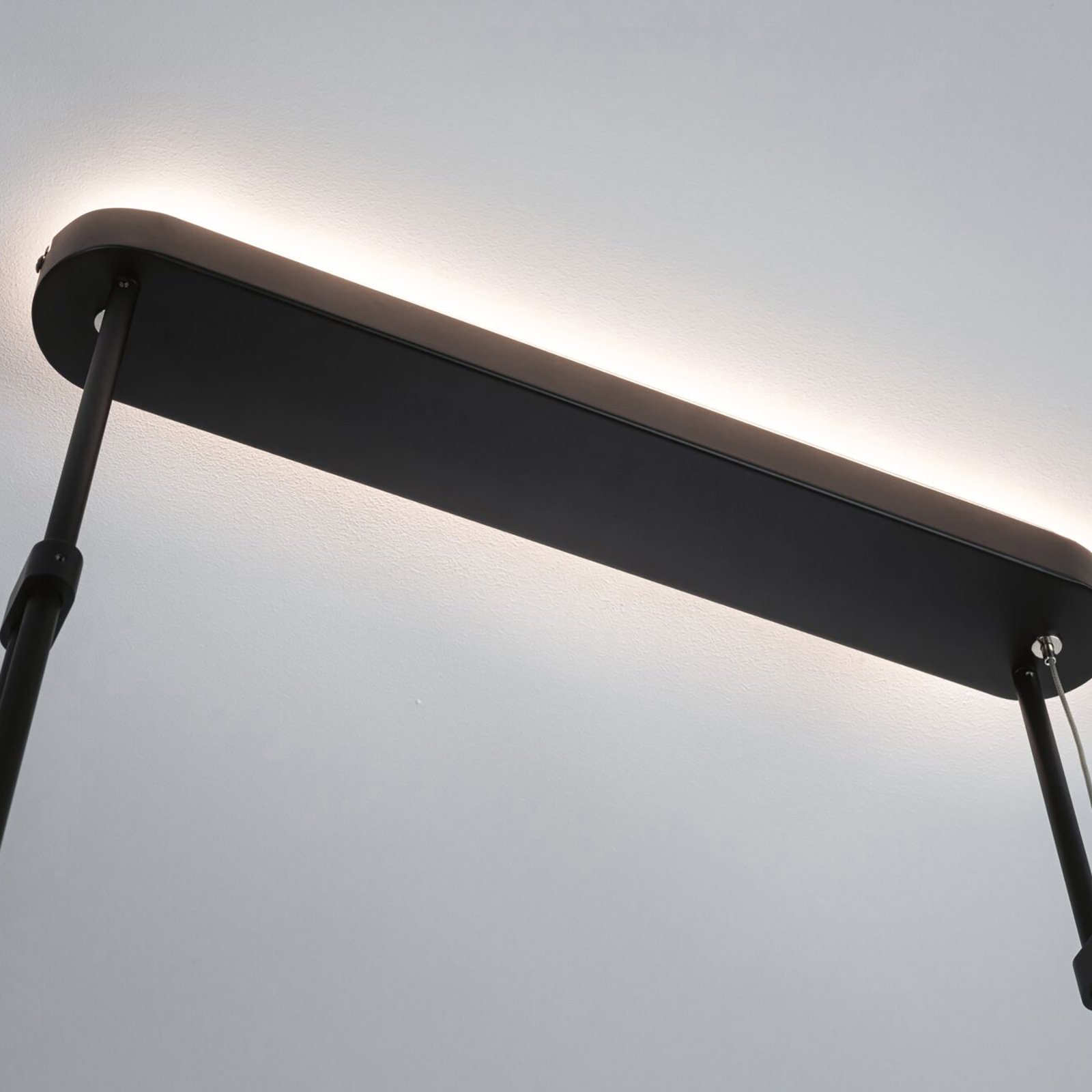 Puric Pane 6 Suspension Fixed Zigbee Dim. Noir - Paulmann