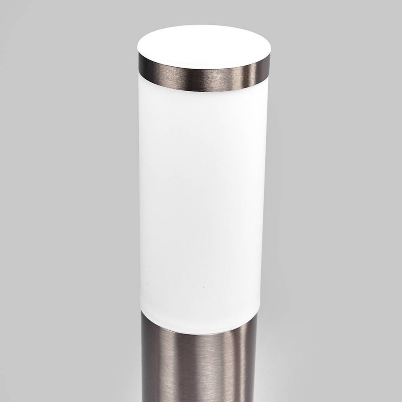 Kristof Lampada da Giardino Stainless Steel - Lindby