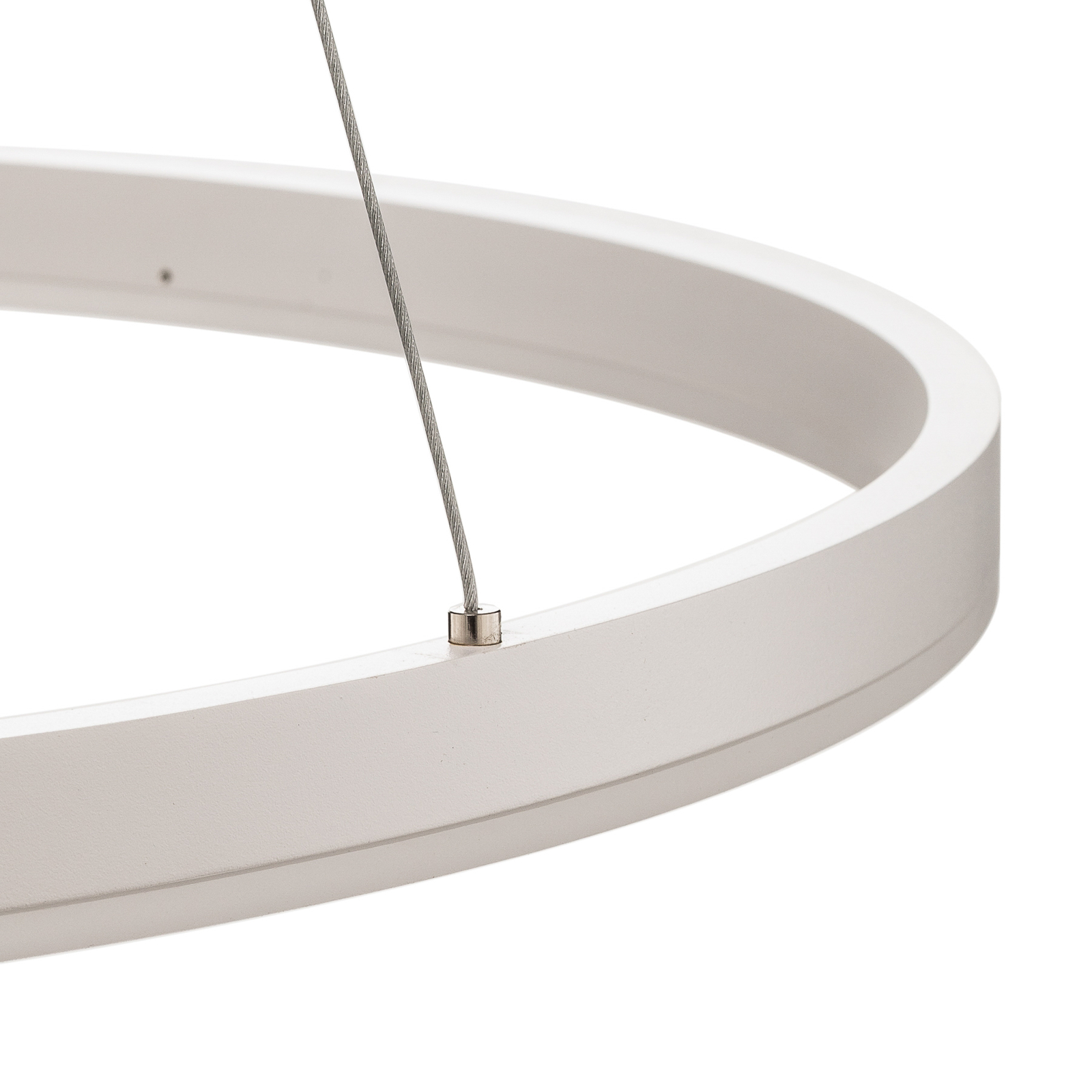 Luminária suspensa Arcchio Albiona LED, branco, 80 cm