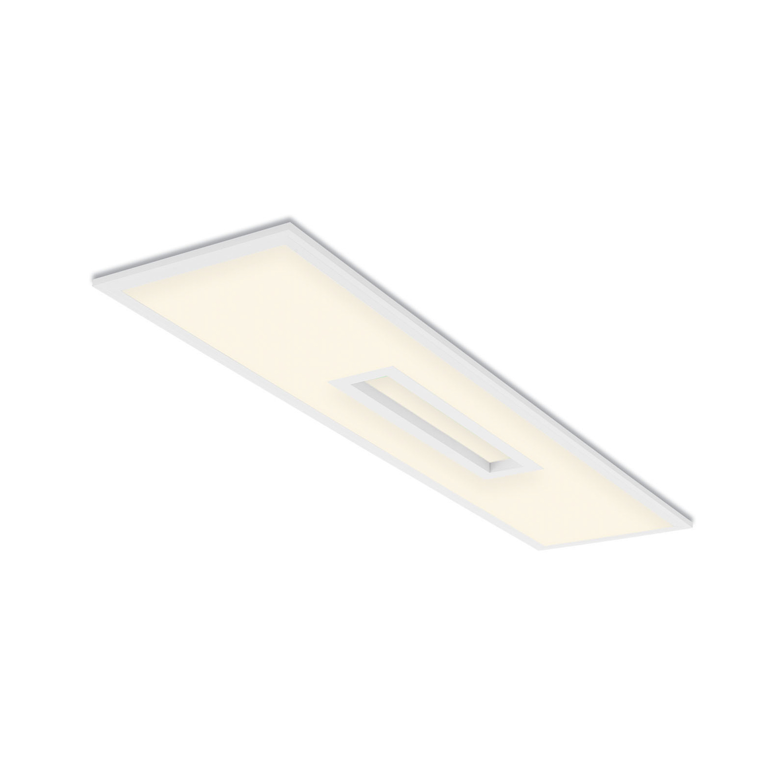 LED-panel midtbag CCT RGB 100x25cm hvid