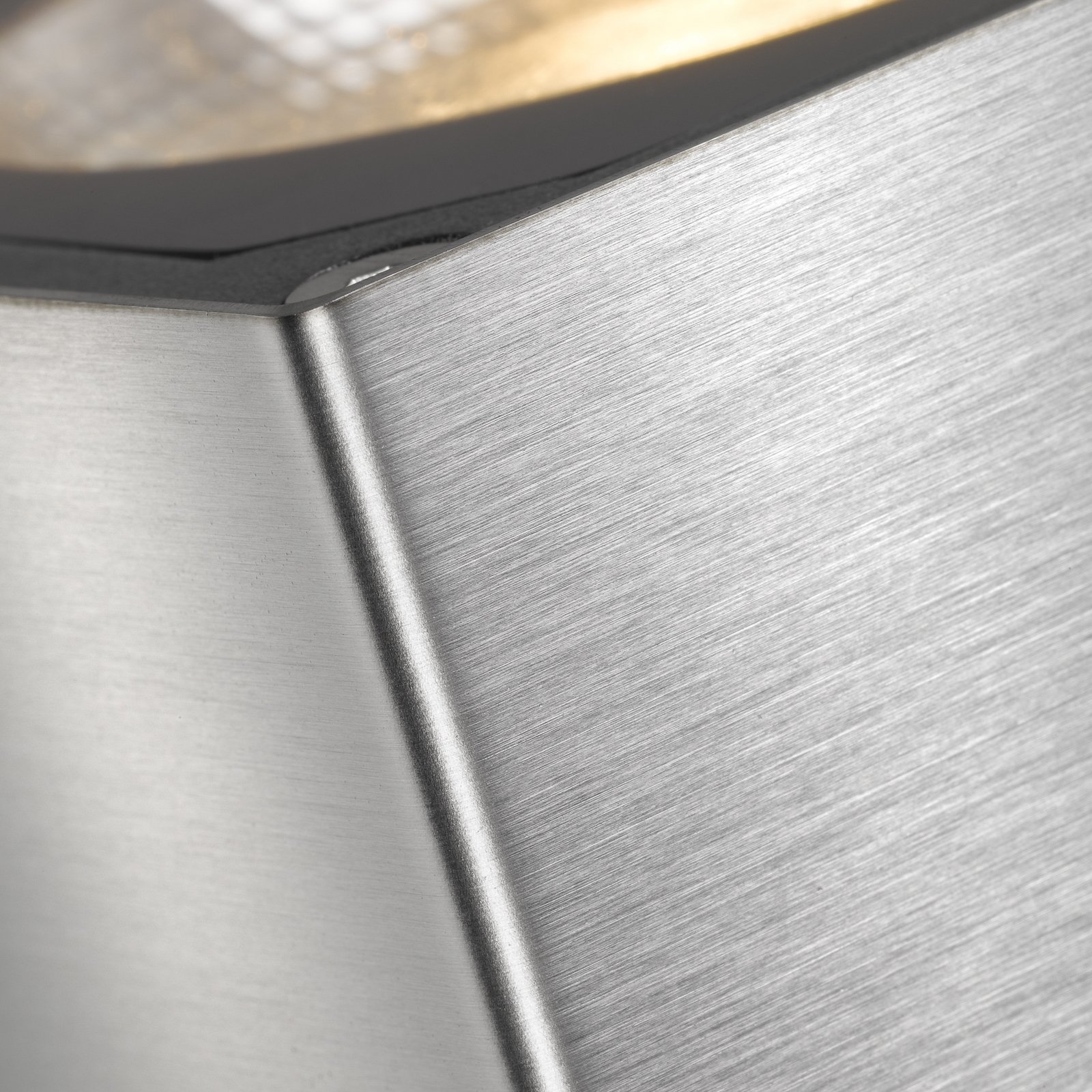 Kinkiet zewnętrzny LED 5026, stal nierdzewna, 11 cm, IP54, up/down