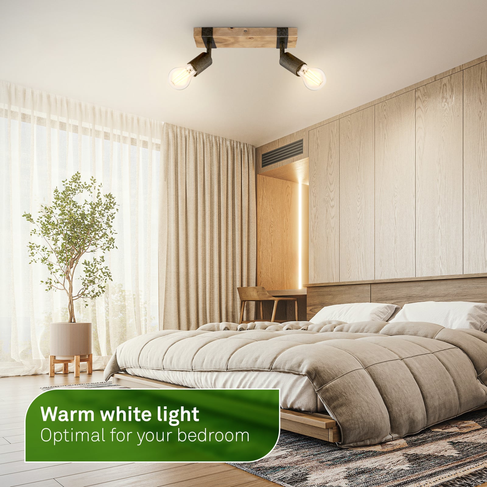 LED žarnica E27 4W prozorna 3000K 840 lm EEK A 2er