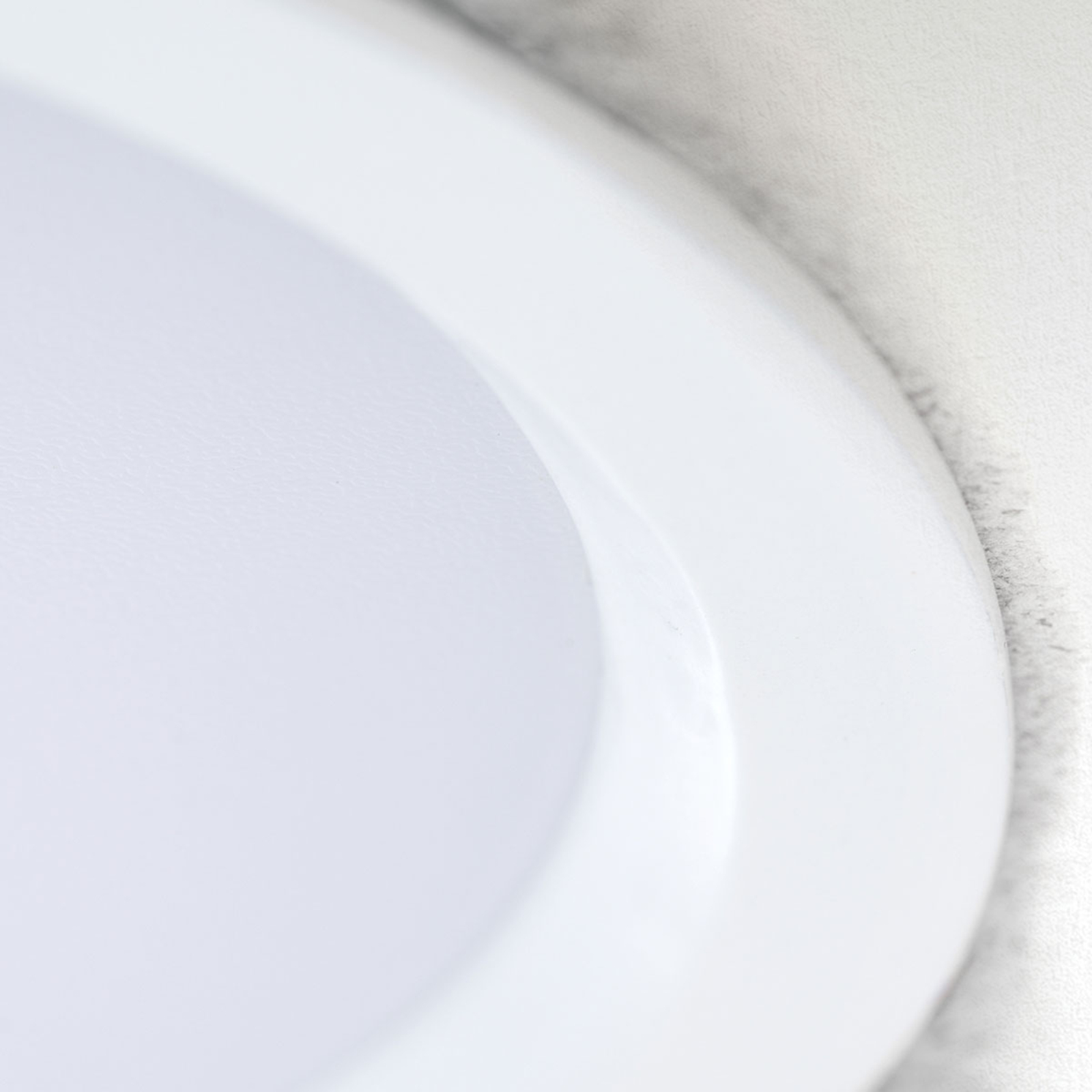 Lámpara empotrada LED Spock atenuable Ø 9cm blanco