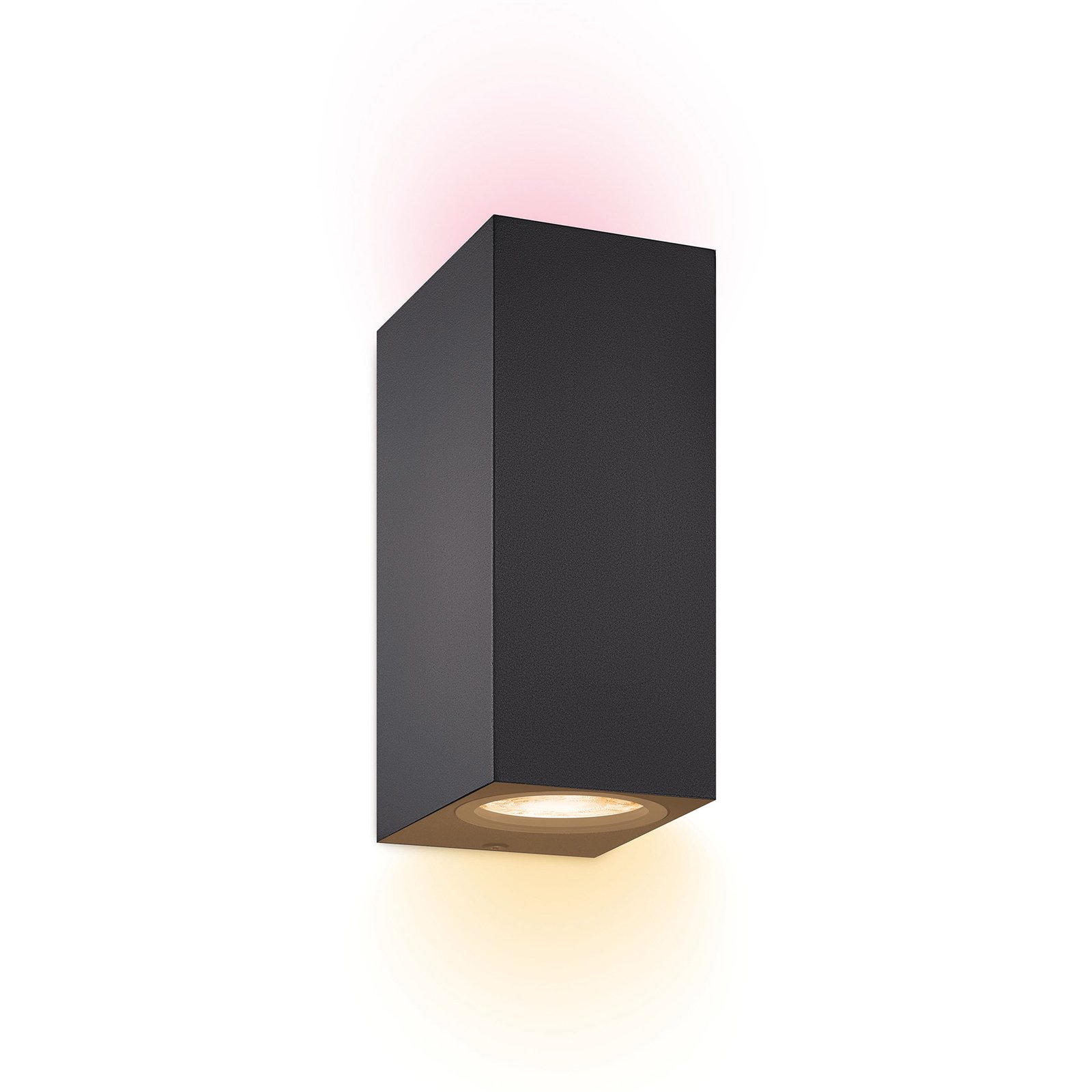 WiZ LED-vegglampe Up&Down, svart